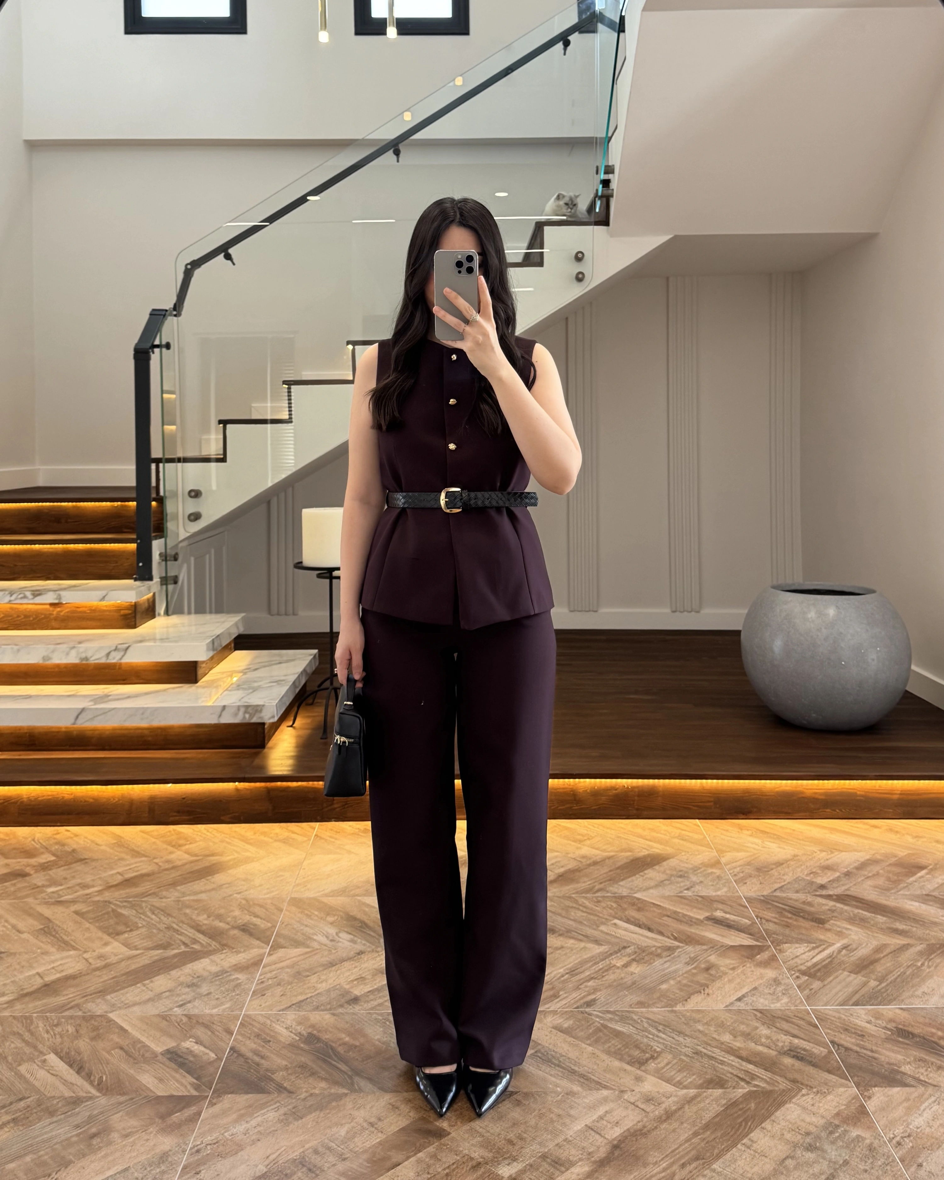 MÜRDÜM YELEK İSPNYL PAÇA PANTOLON TAKIM -8891