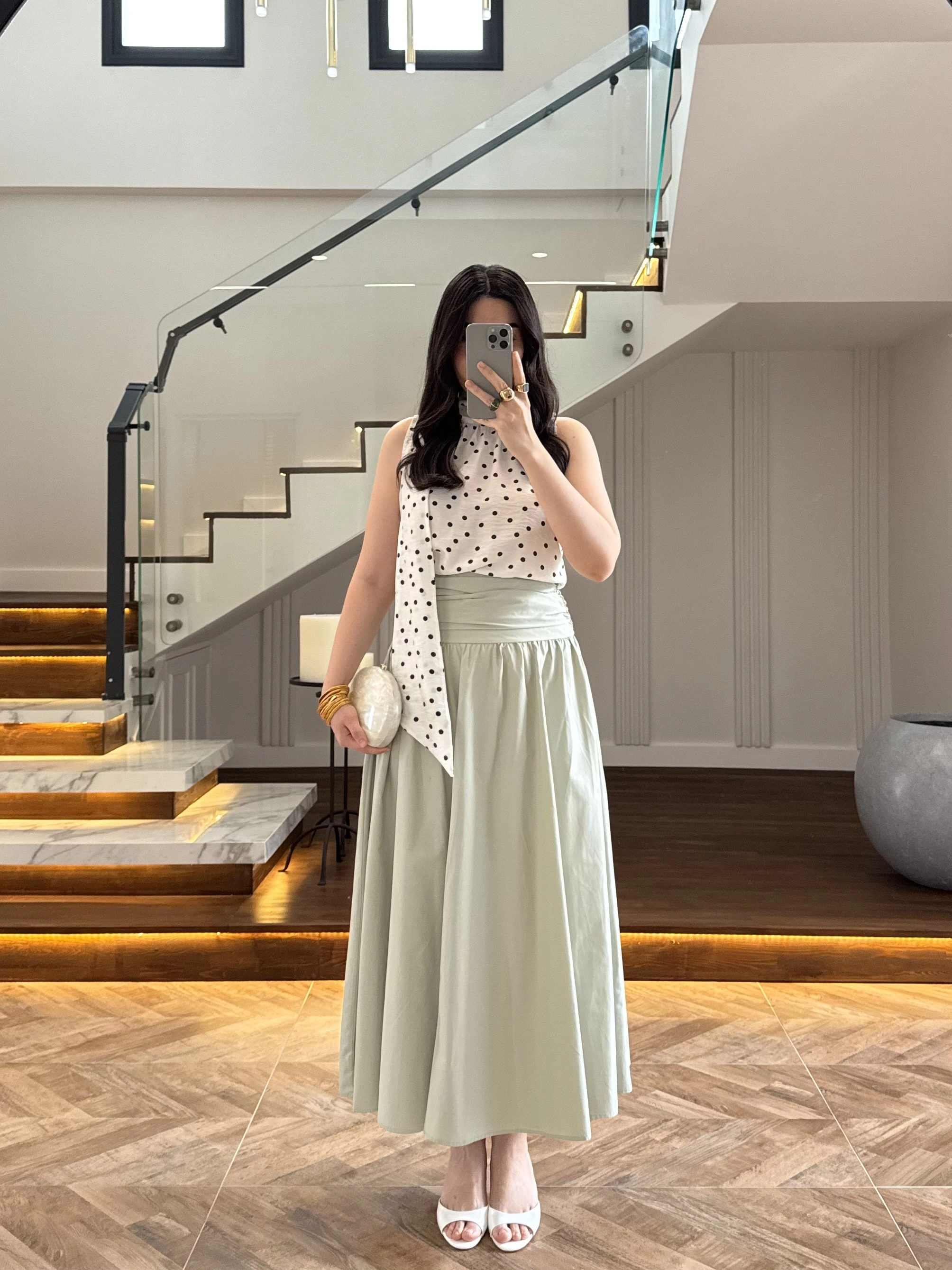 ÇAĞLA ZR DRAPELİ ETEK-263008