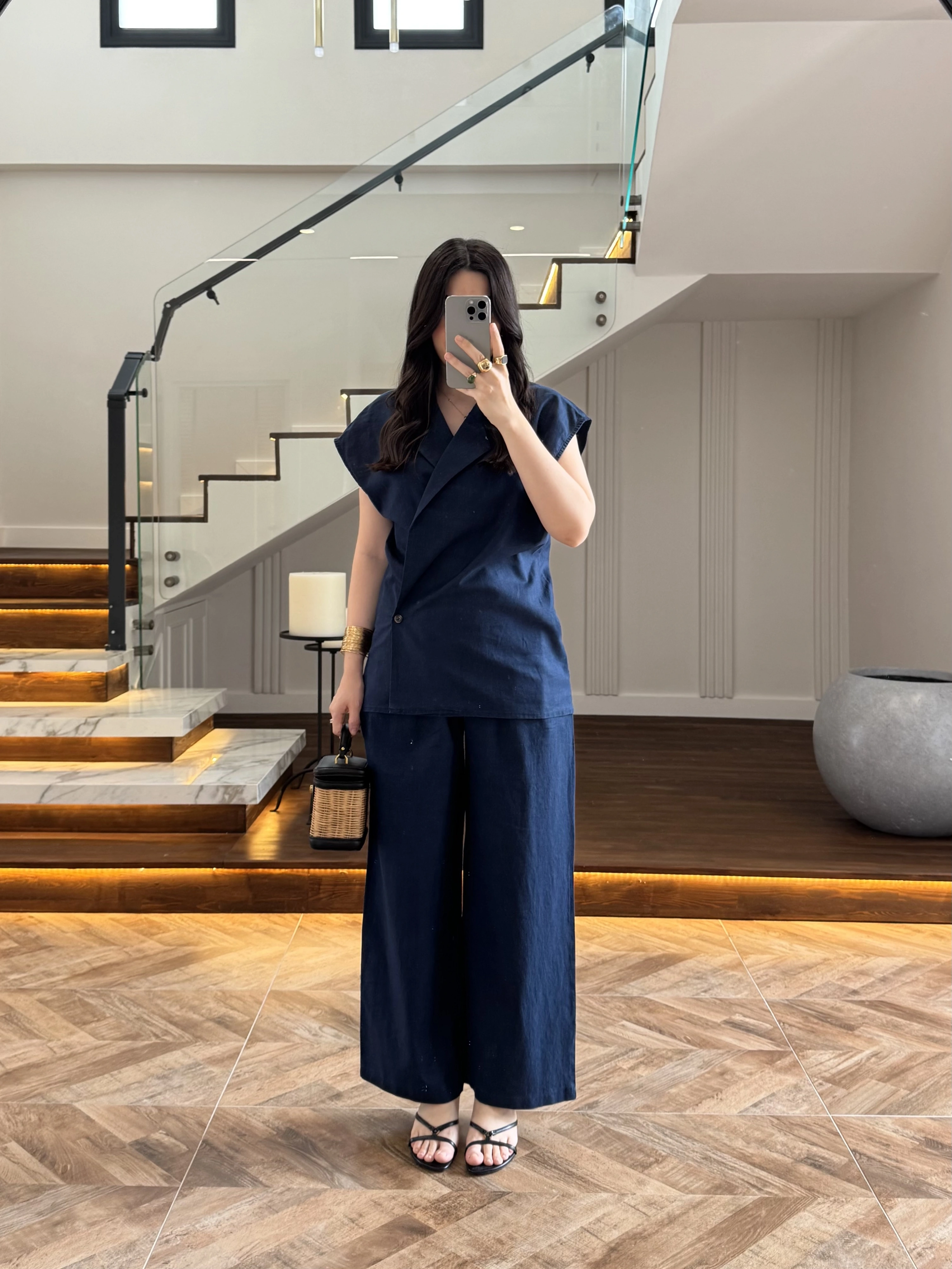 LACİVERT YELEK TAKIM -267351