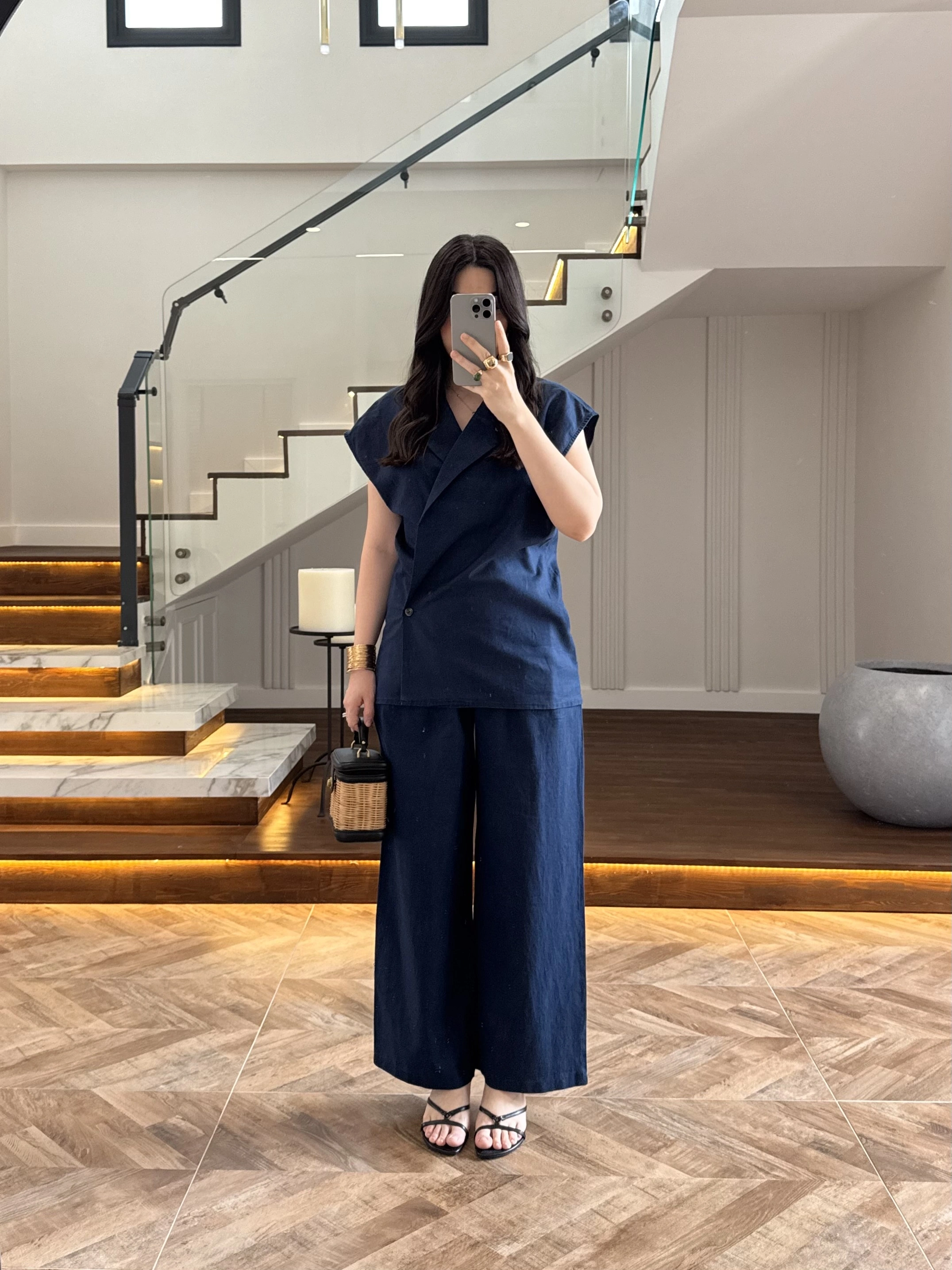 LACİVERT YELEK TAKIM -267351