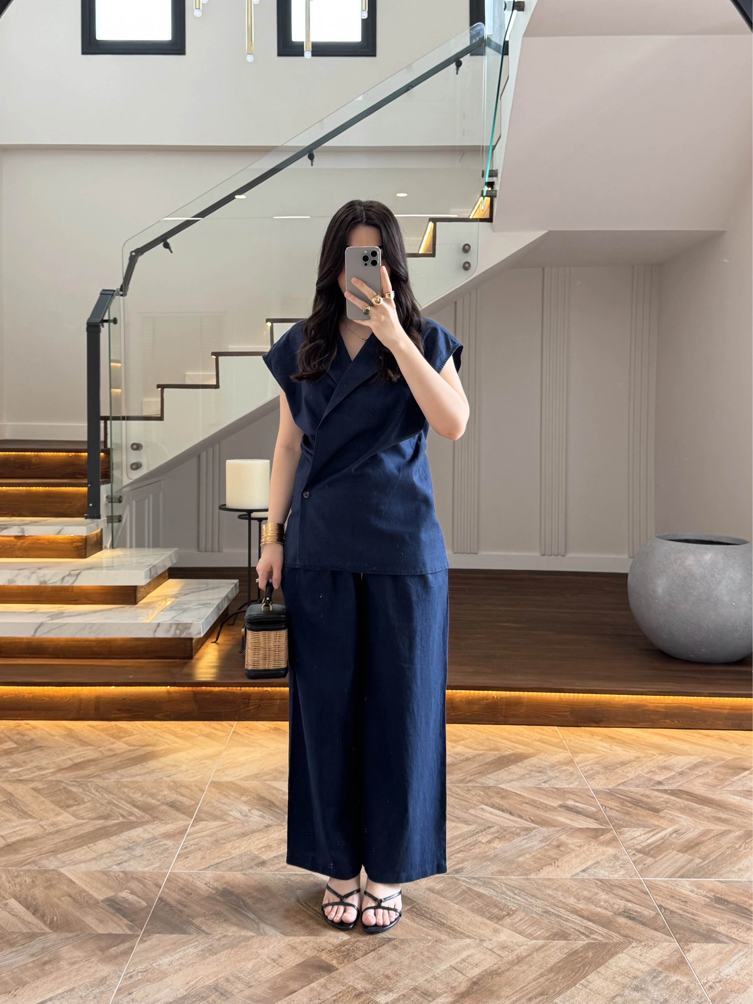 LACİVERT YELEK TAKIM -267351