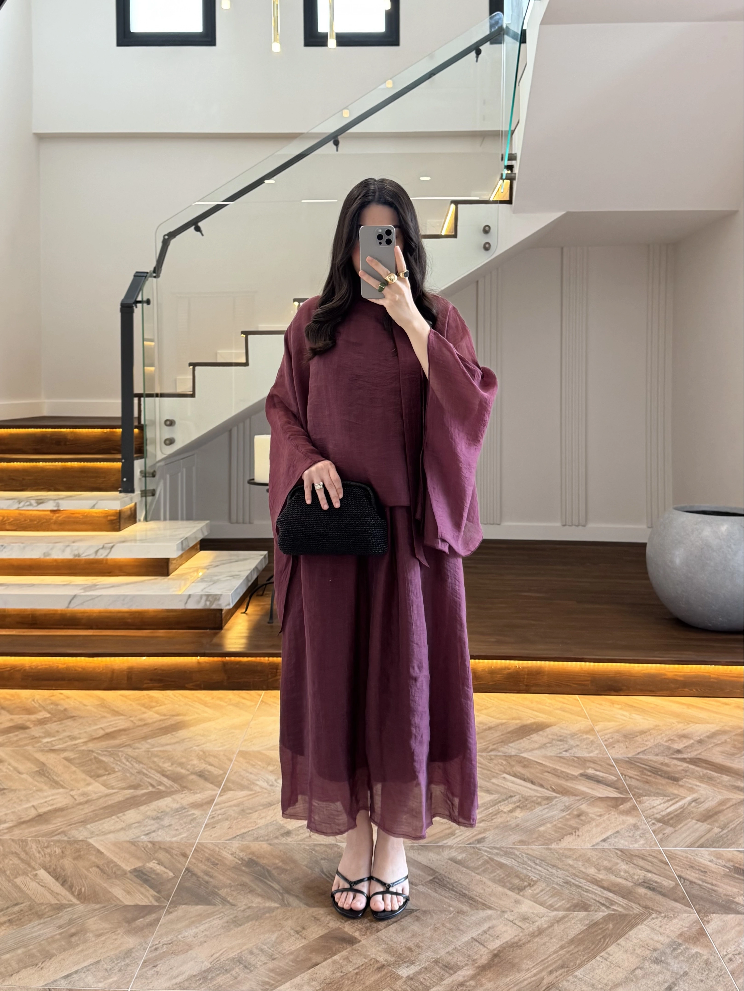 MÜRDÜM BLUZLU ELBİSE TAKIM-51361