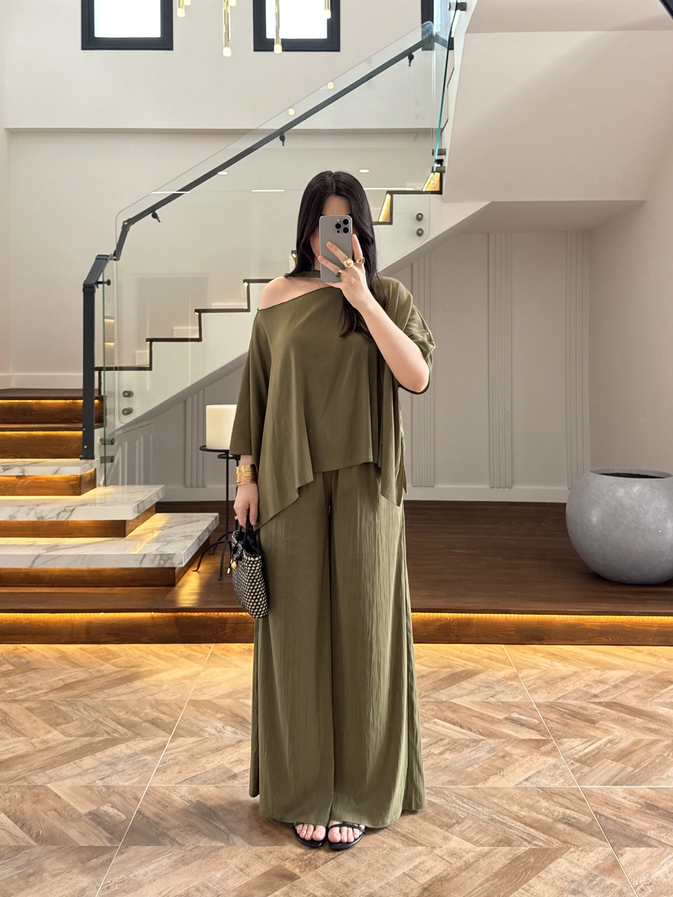 HAKİ ŞAL YAKA TAKIM -51363