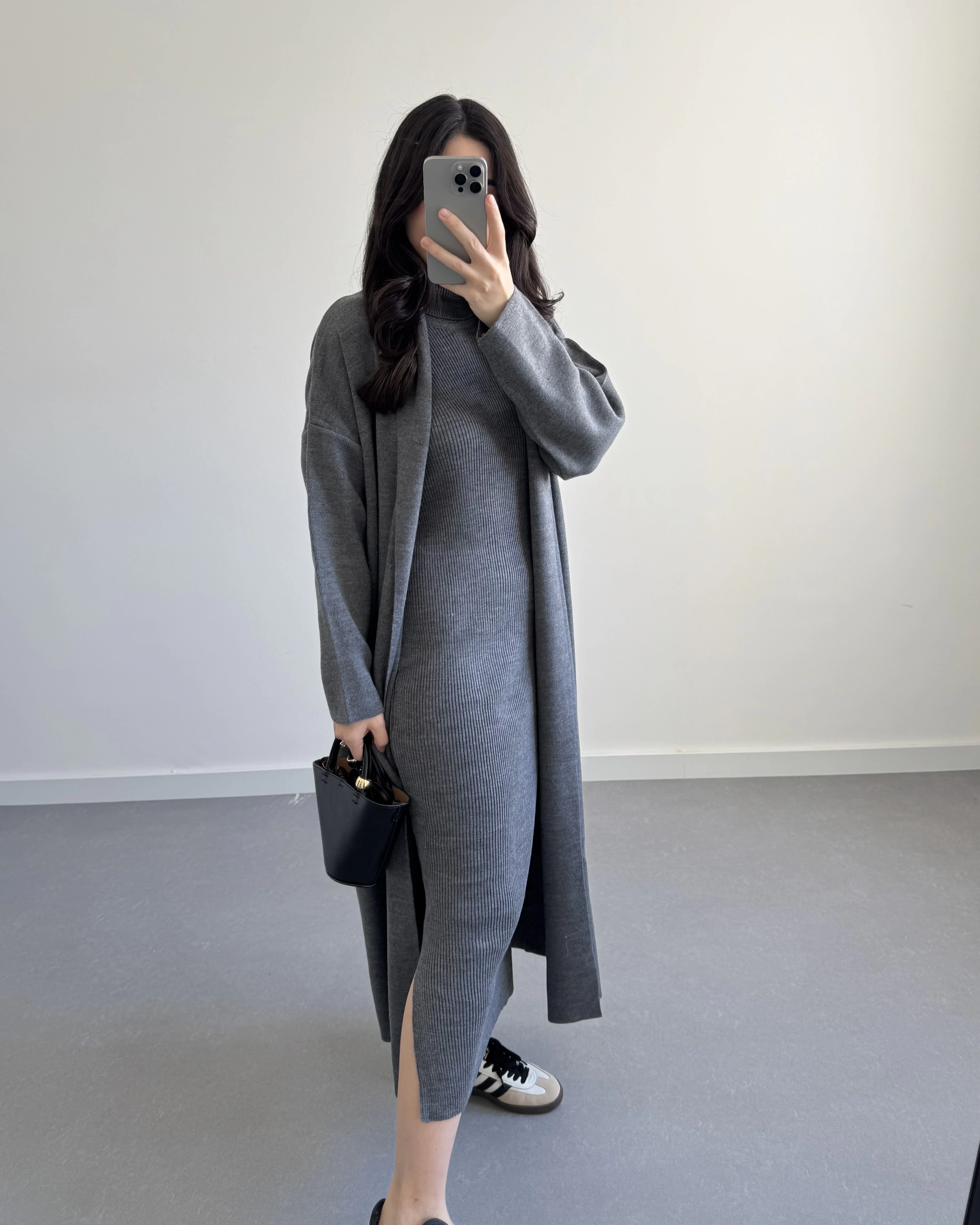 ANTRASİT BALIKÇI YAKA 2’Lİ TRİKO TAKIM