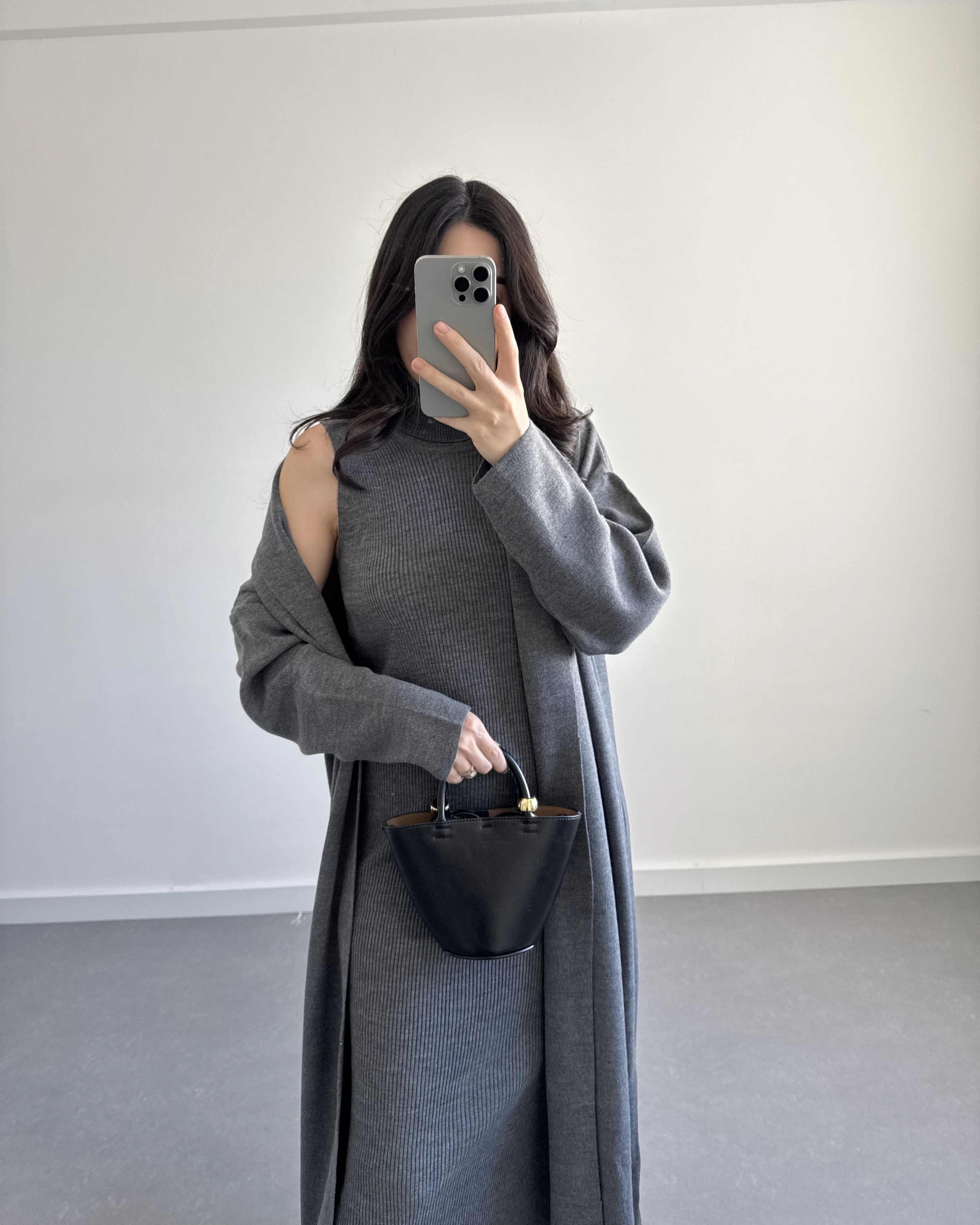 ANTRASİT BALIKÇI YAKA 2’Lİ TRİKO TAKIM