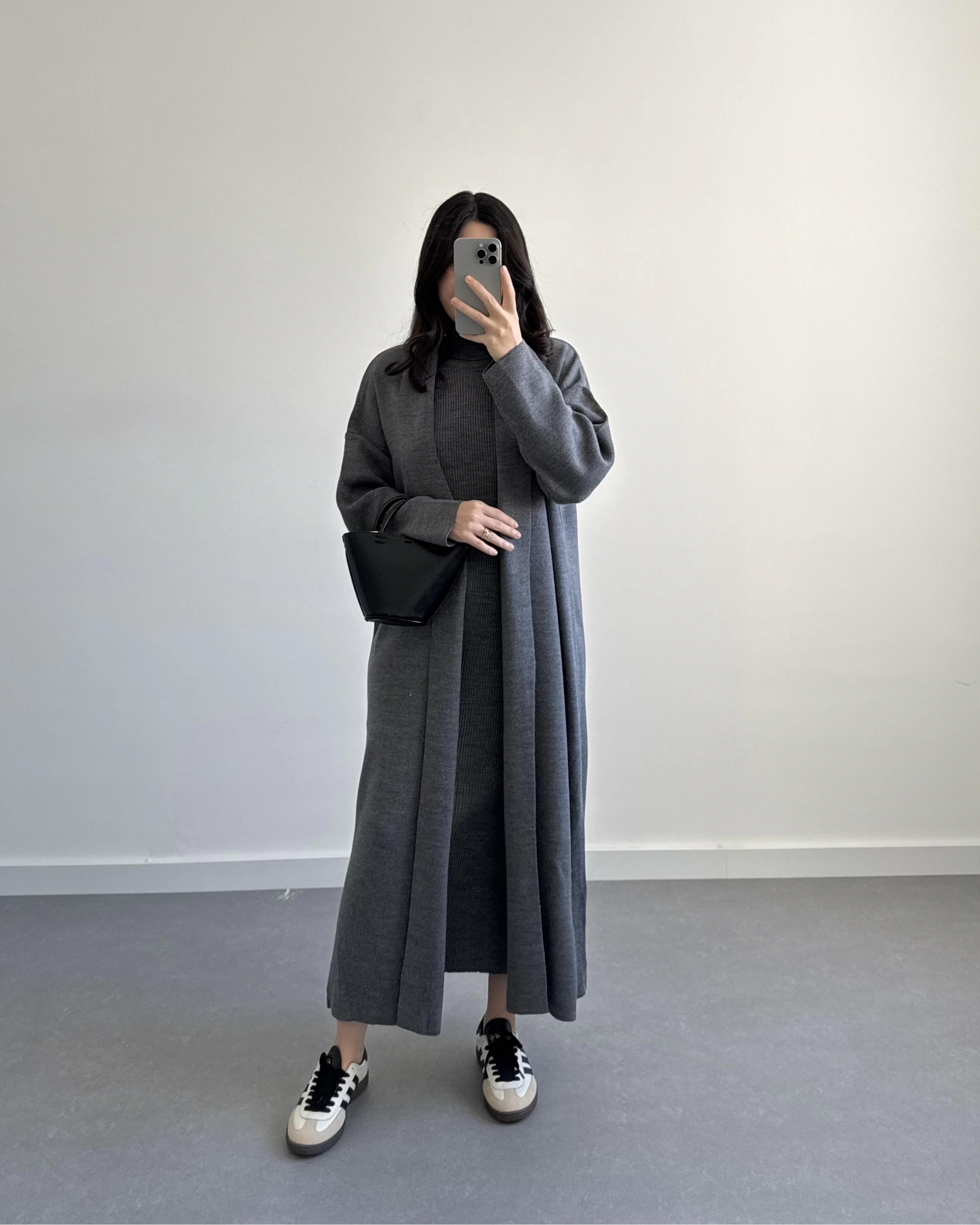 ANTRASİT BALIKÇI YAKA 2’Lİ TRİKO TAKIM