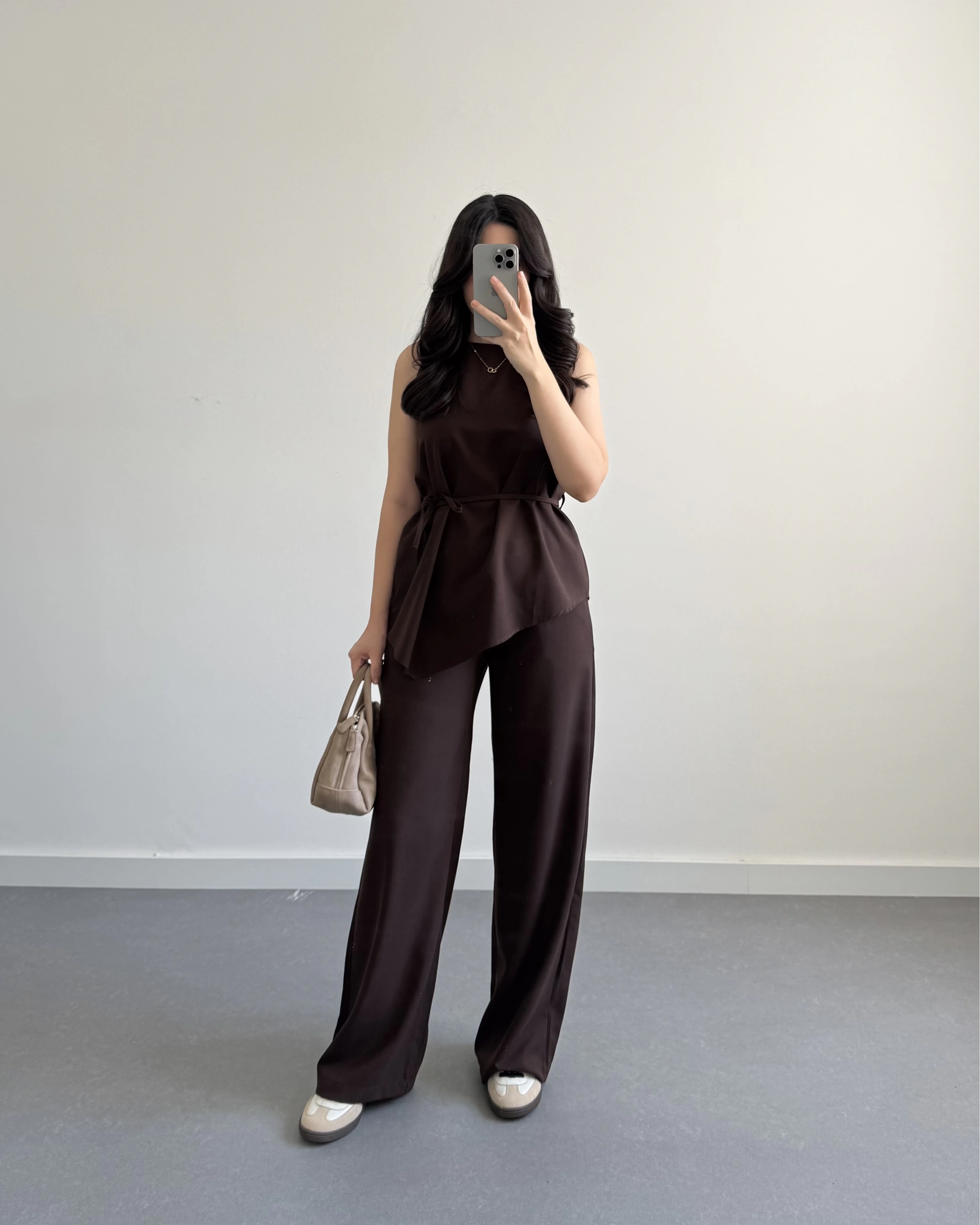 ASİMETRİK KESİM İKİLİ TAKIM KAHVE