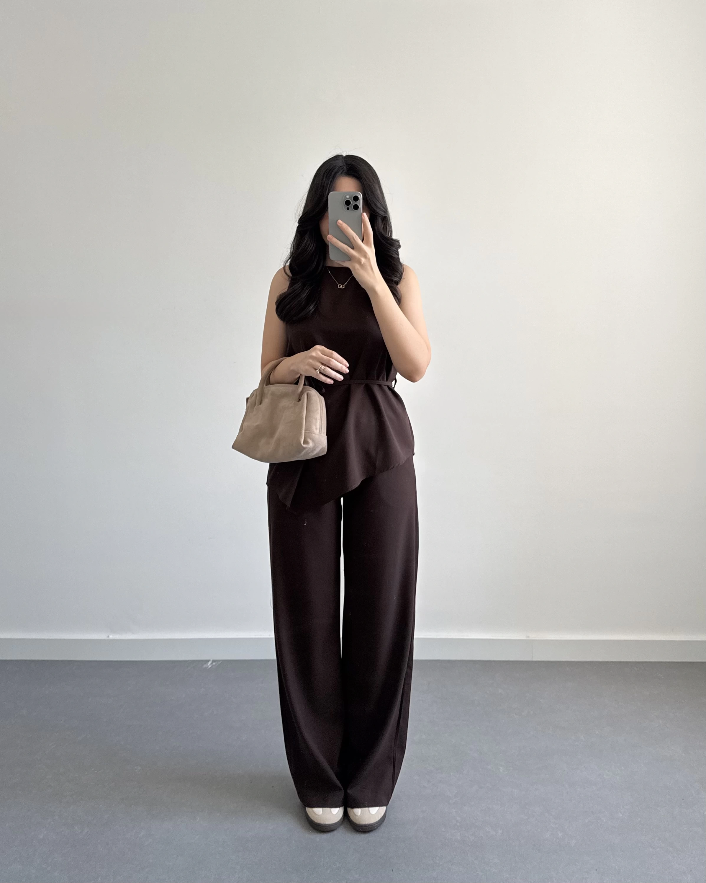 ASİMETRİK KESİM İKİLİ TAKIM KAHVE