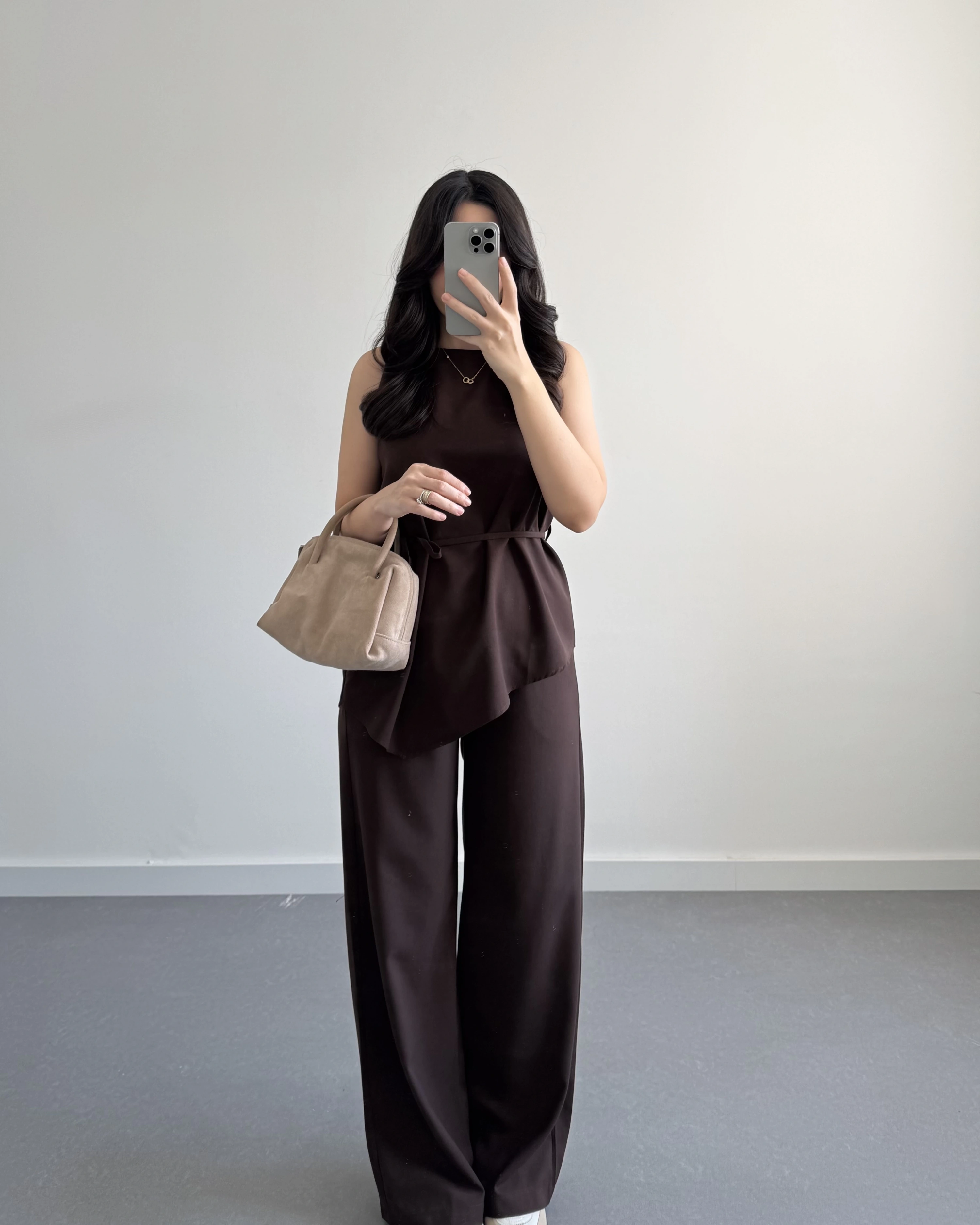 ASİMETRİK KESİM İKİLİ TAKIM KAHVE