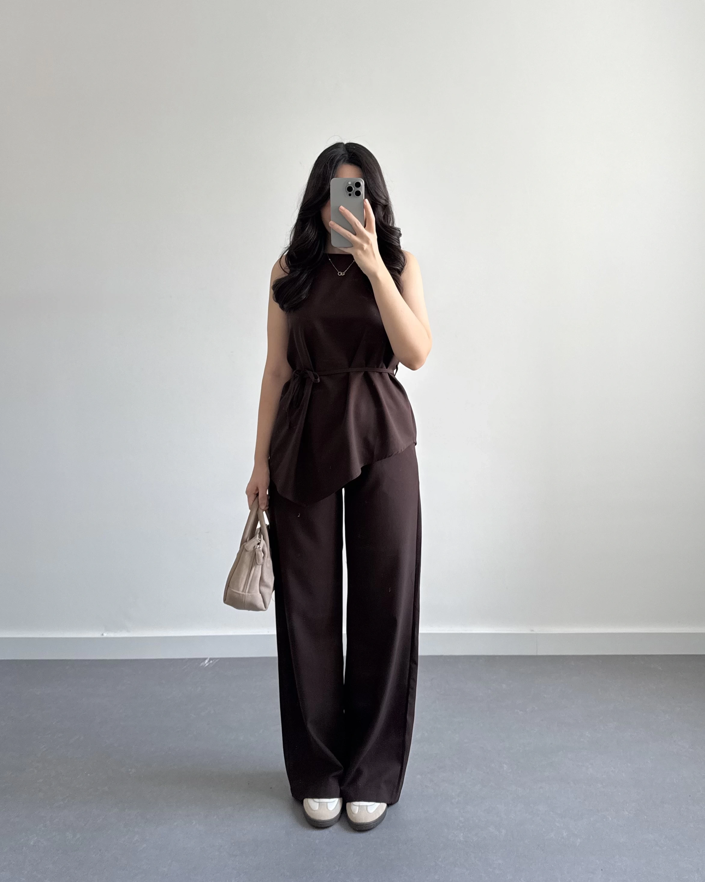 ASİMETRİK KESİM İKİLİ TAKIM KAHVE