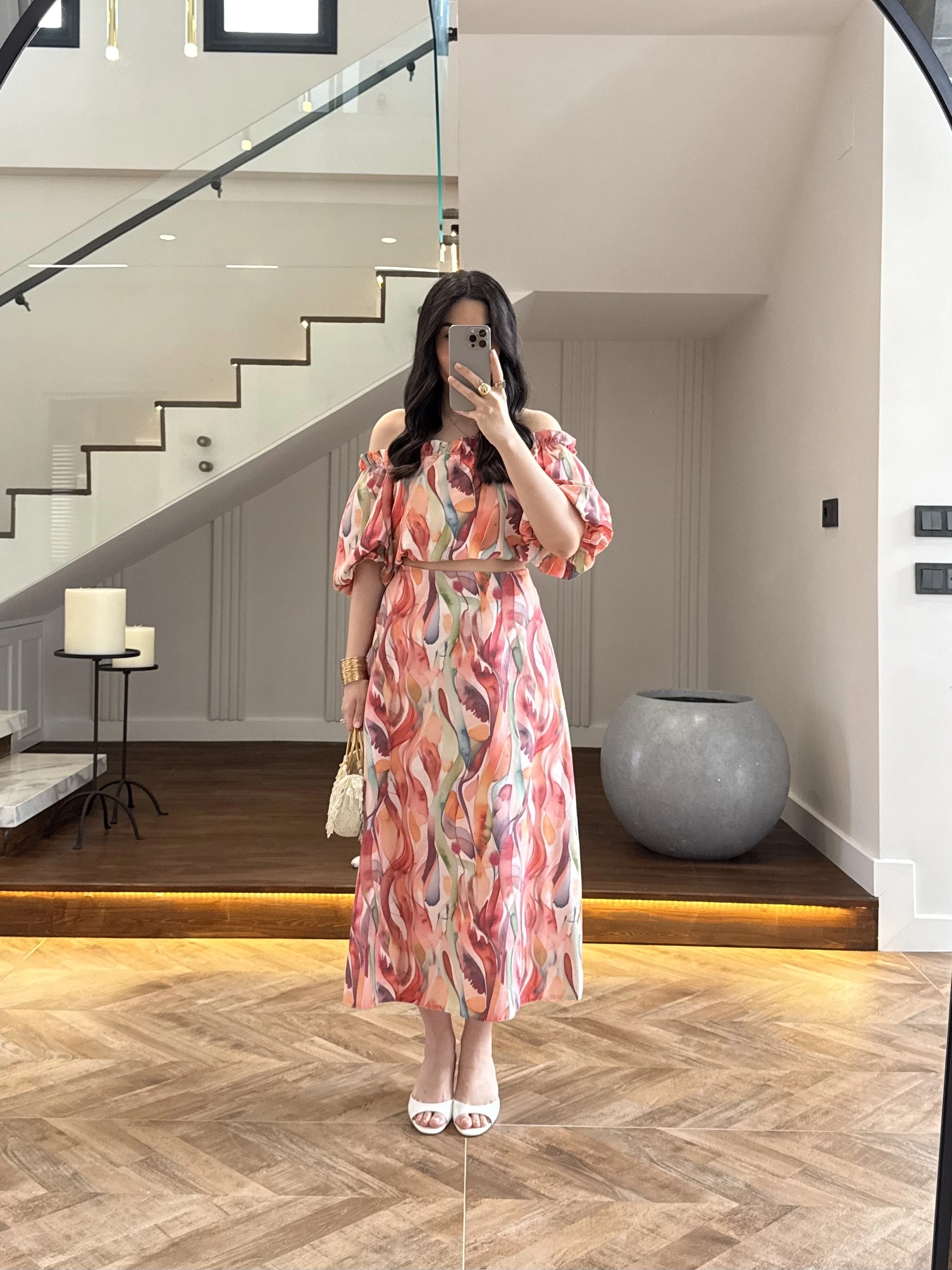 BALON KOLLU CROP BLUZ & ETEK
