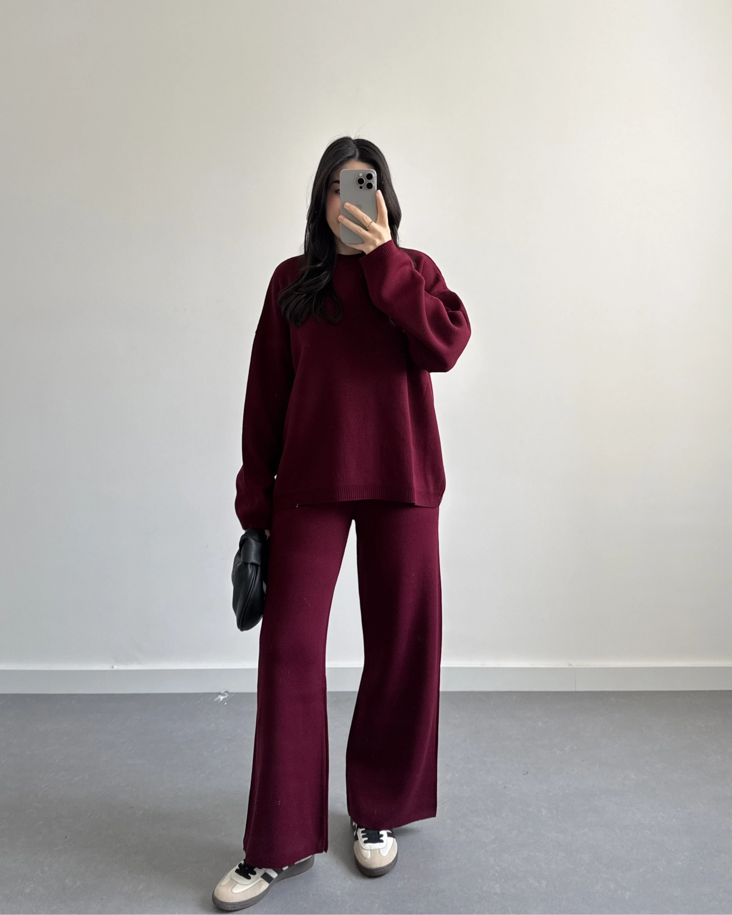 BASİC BORDO TRİKO TAKIM