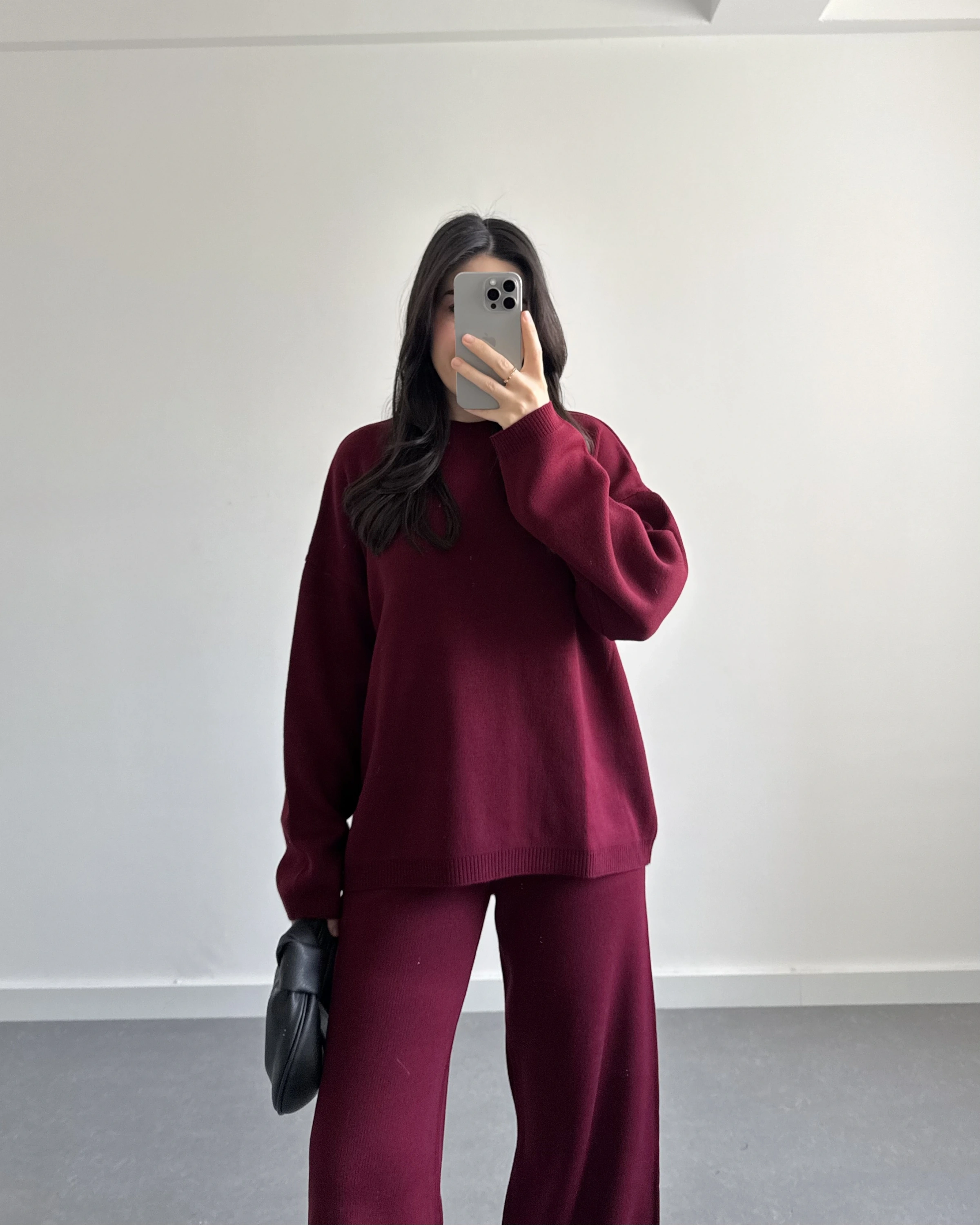 BASİC BORDO TRİKO TAKIM