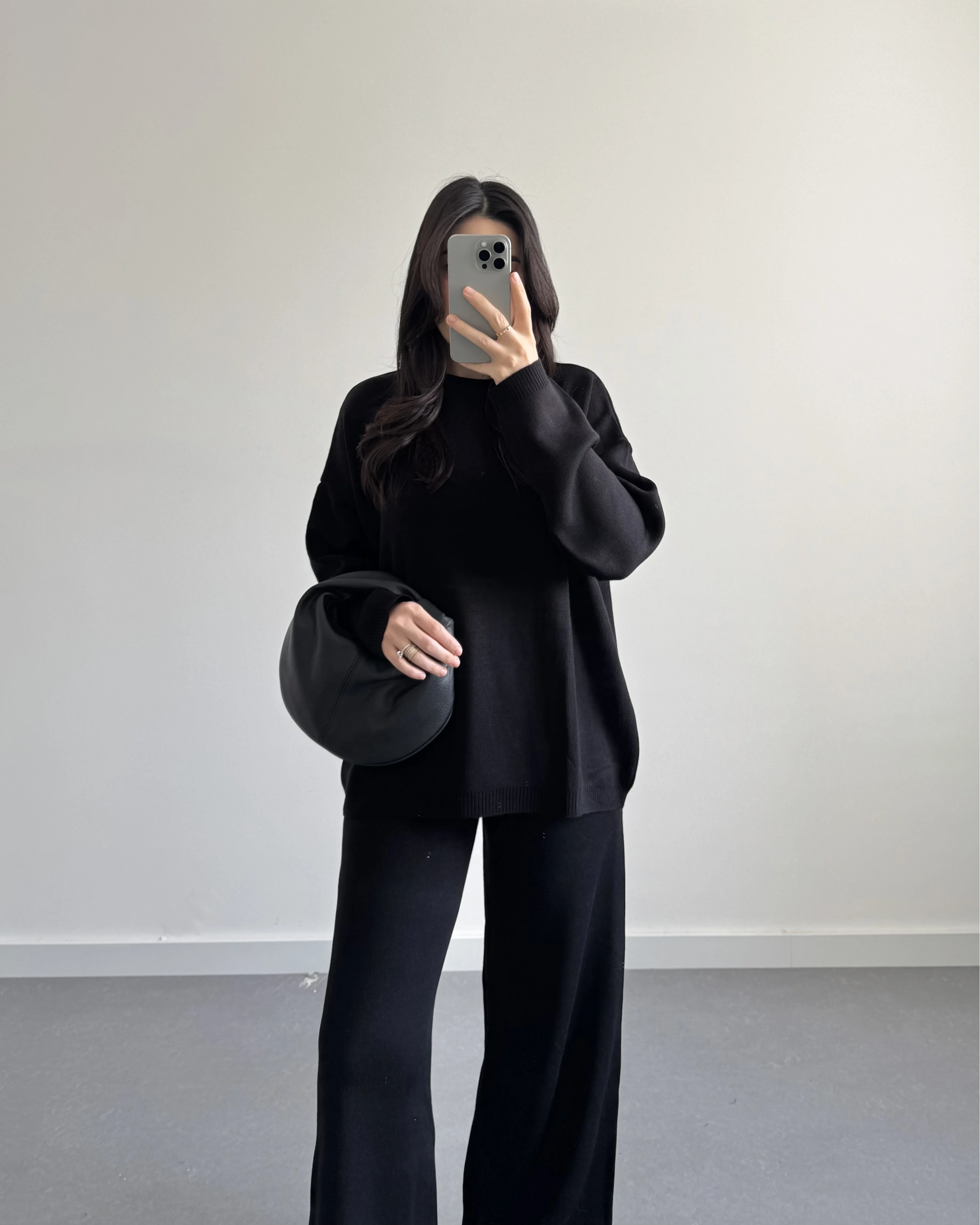 BASİC SİYAH TRİKO TAKIM