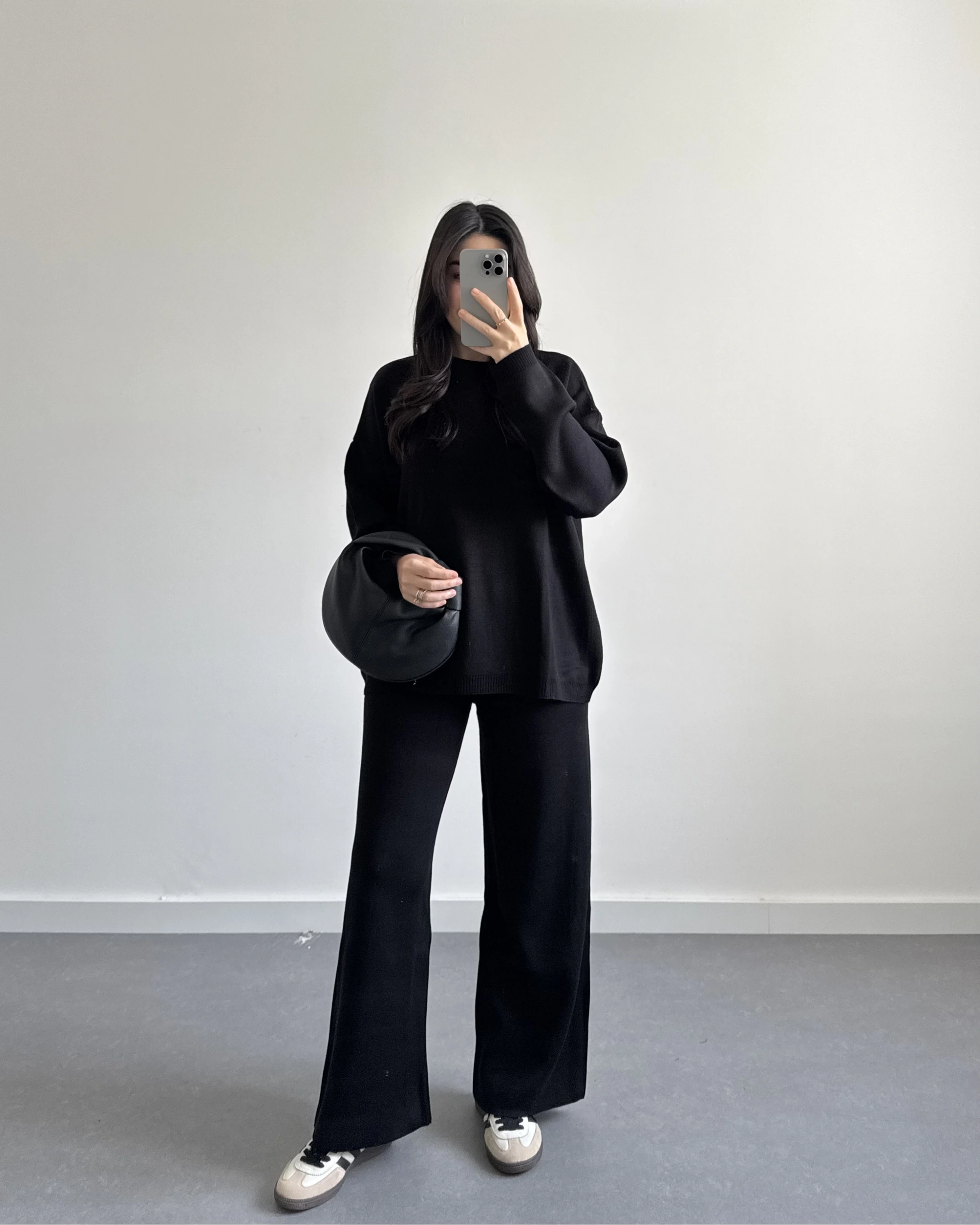 BASİC SİYAH TRİKO TAKIM