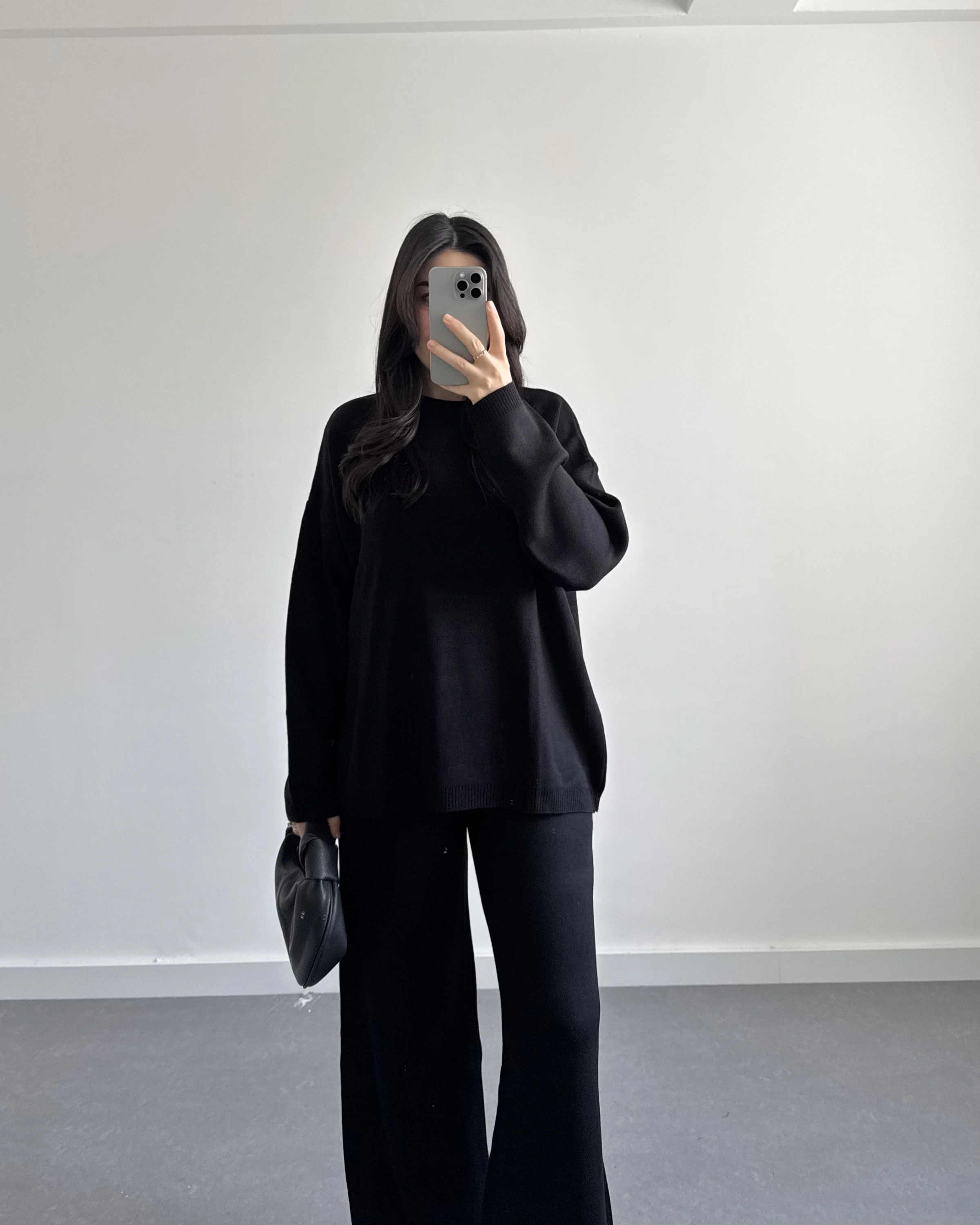 BASİC SİYAH TRİKO TAKIM