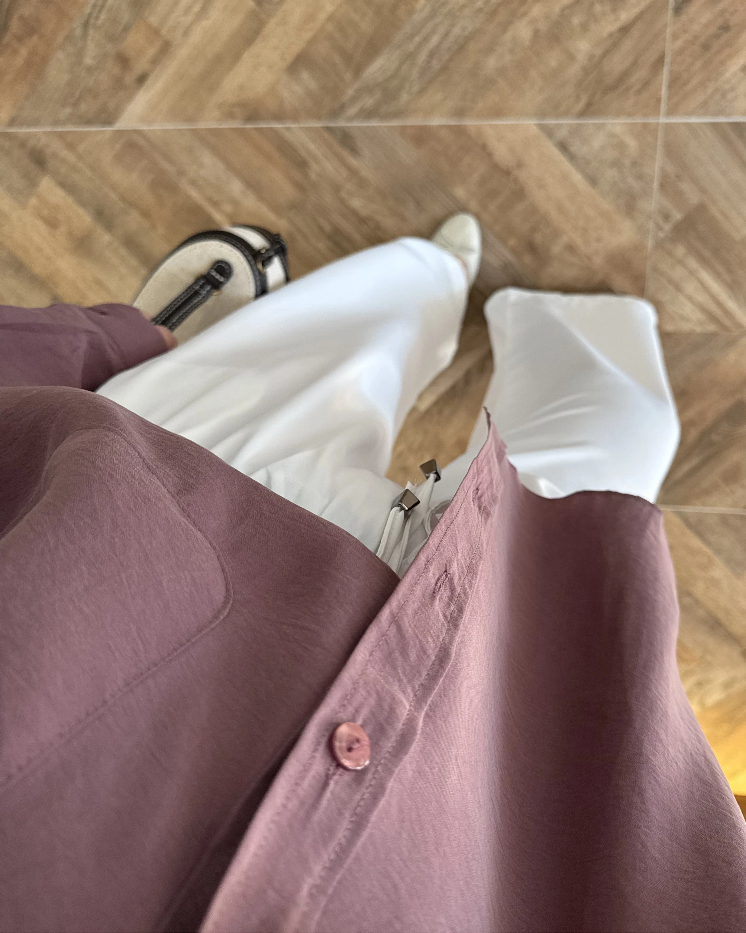 BEYAZ TENSEL PANTOLON -0858