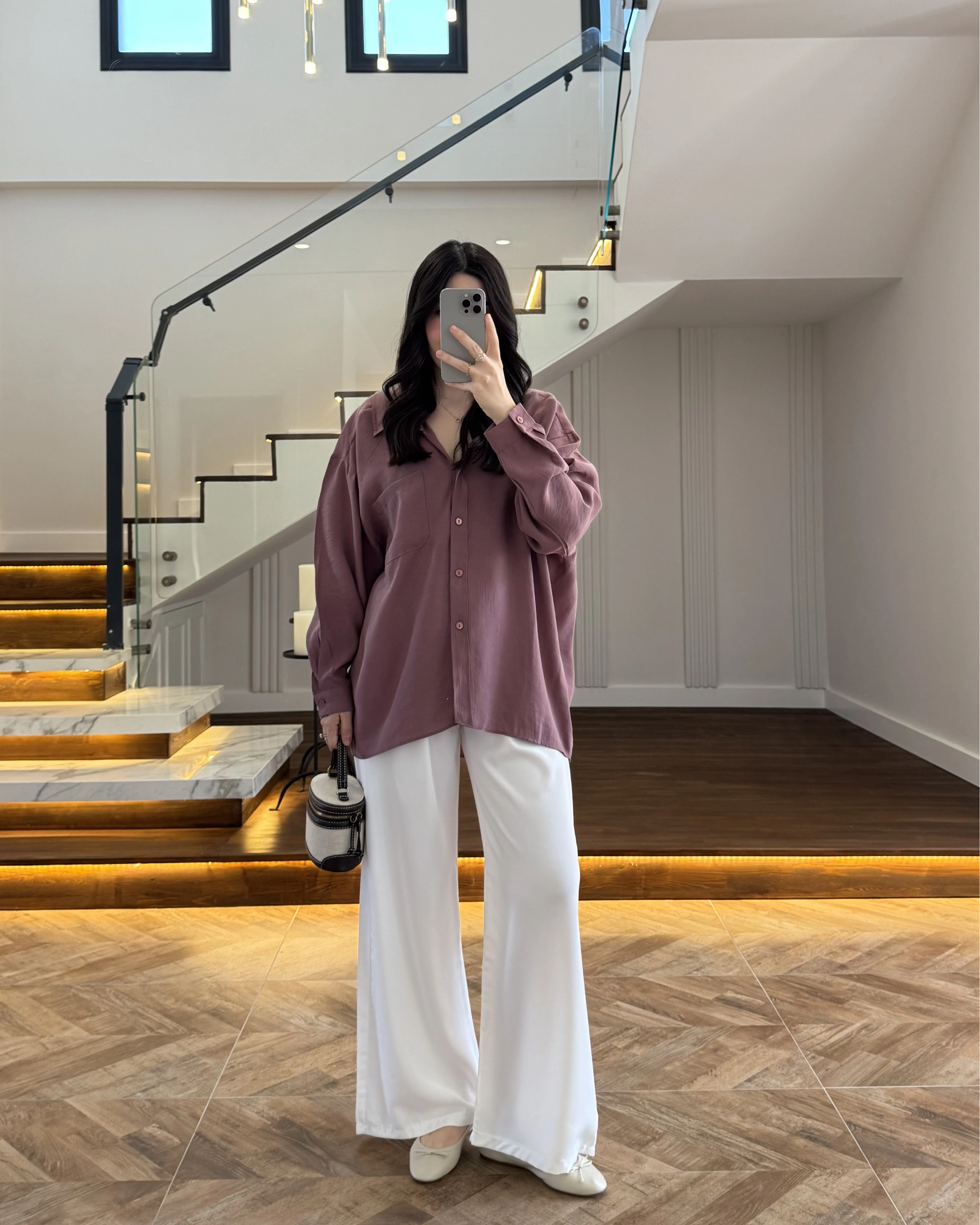 BEYAZ TENSEL PANTOLON -0858