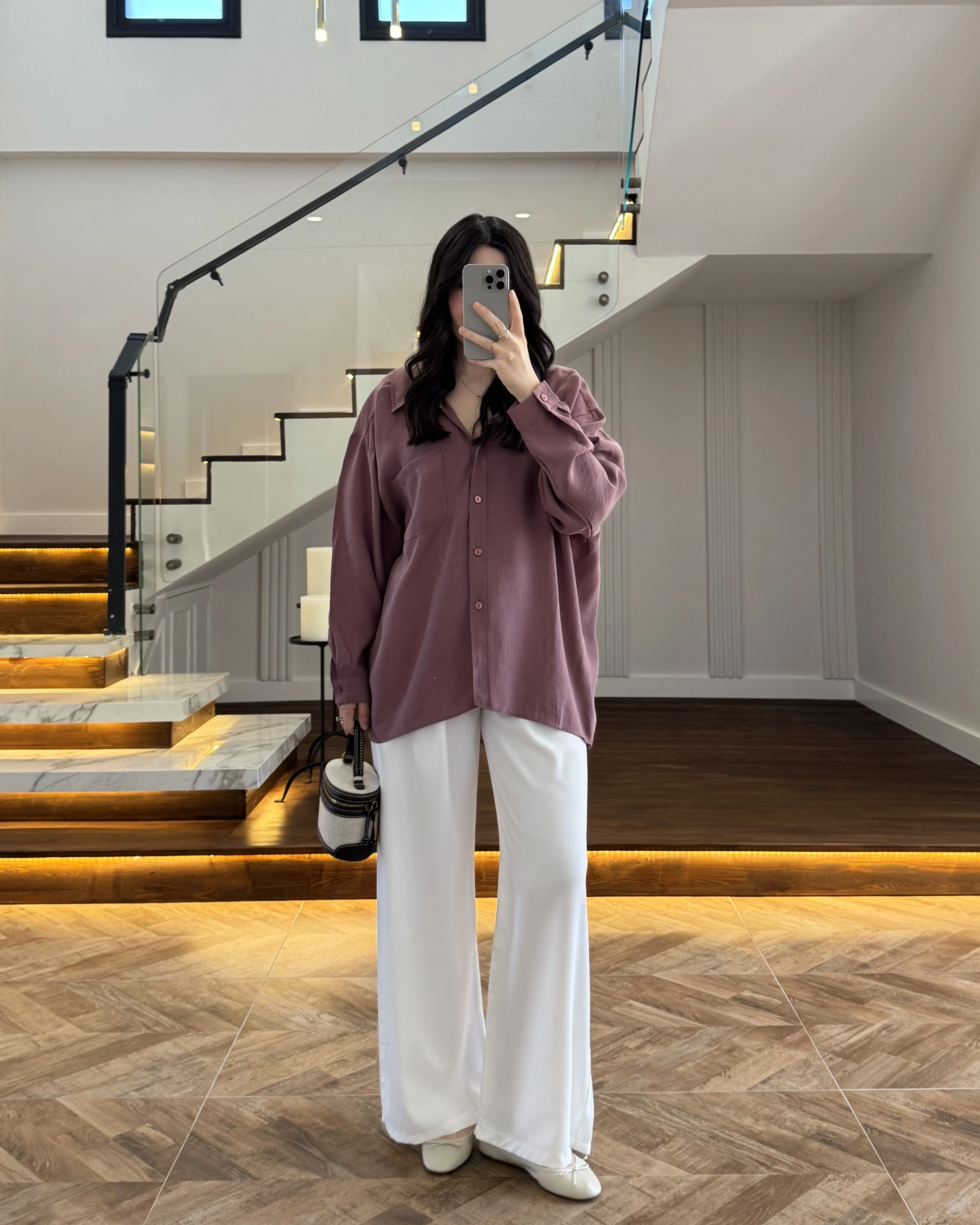 BEYAZ TENSEL PANTOLON -0858