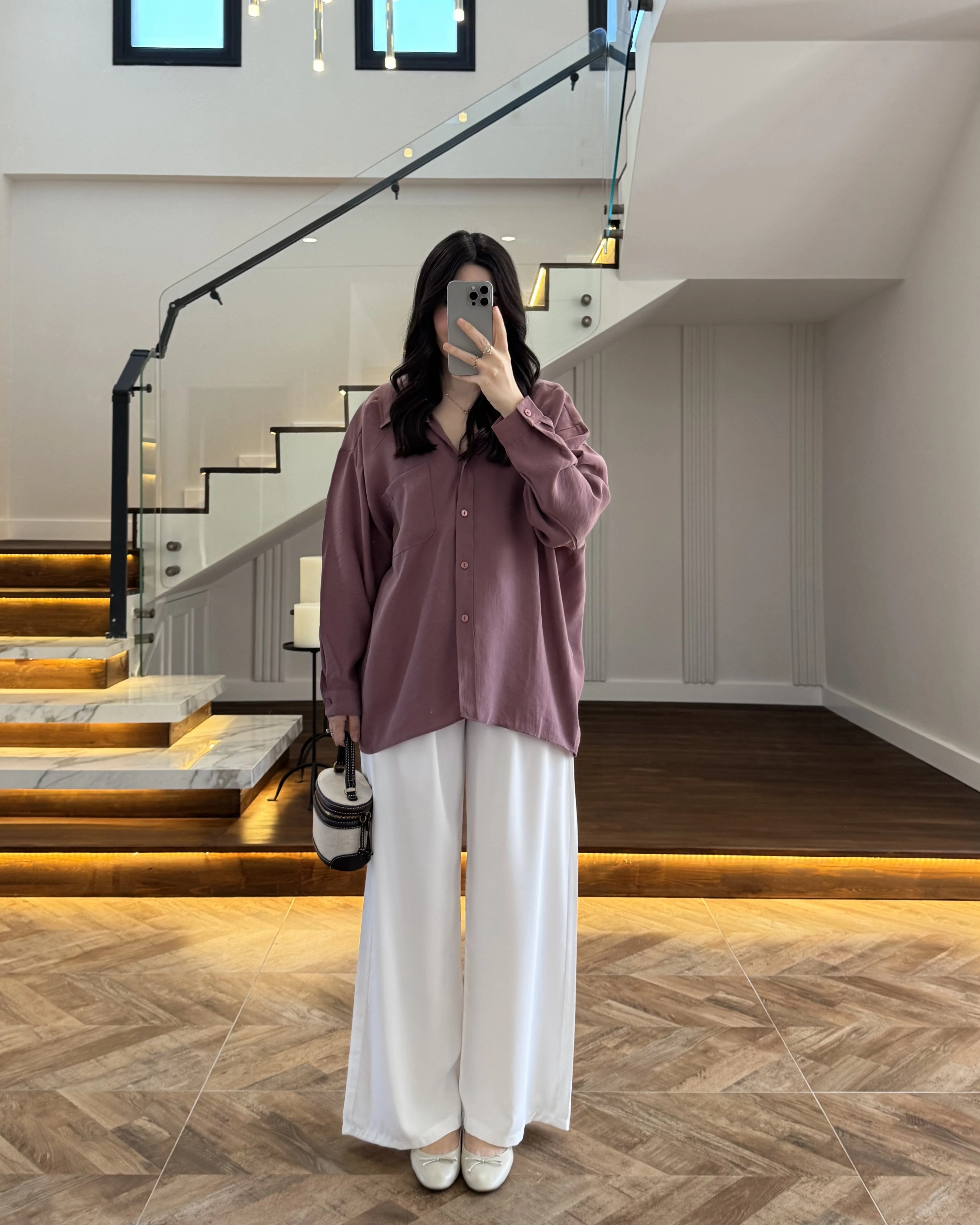 BEYAZ TENSEL PANTOLON -0858