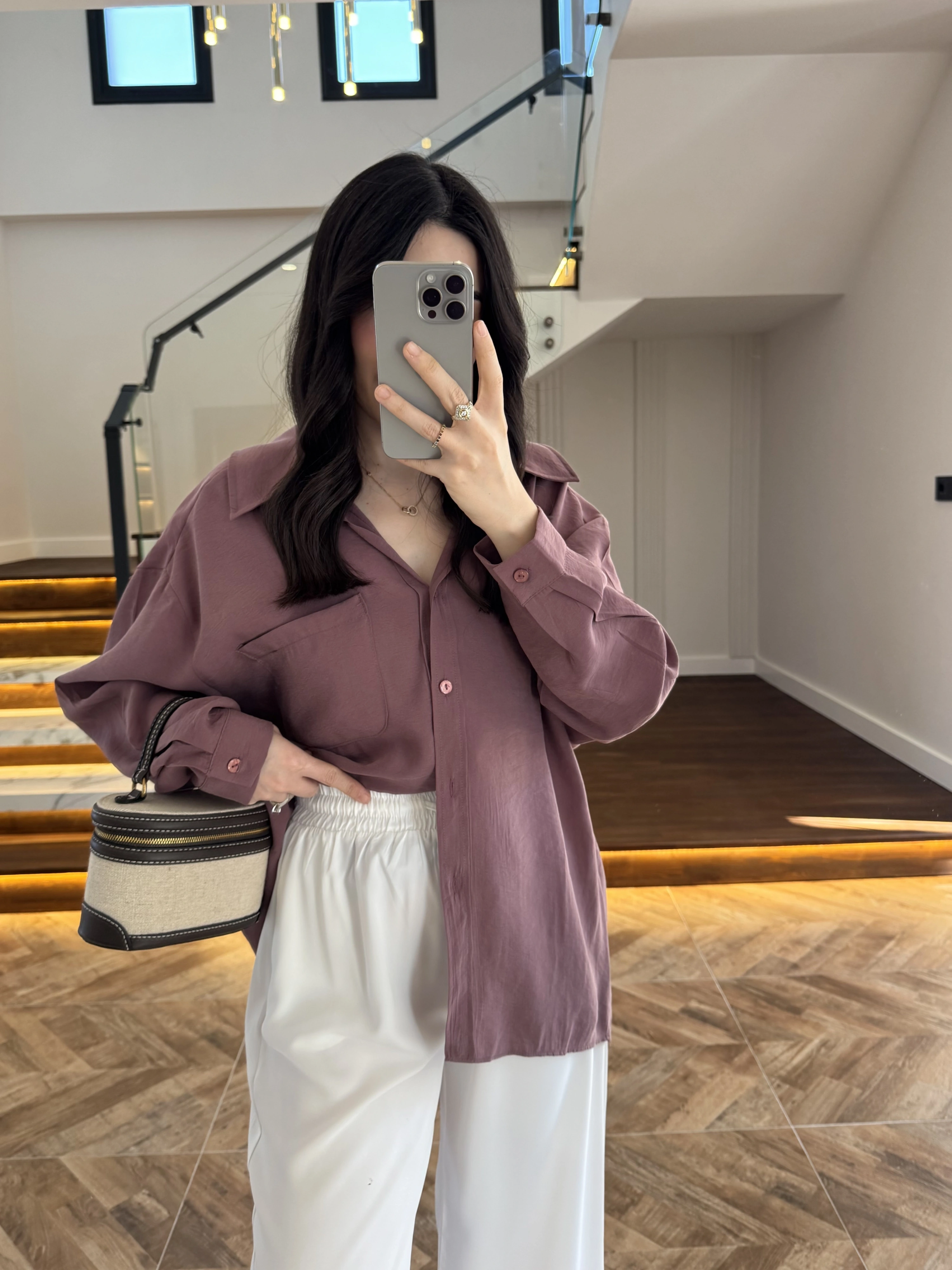 BEYAZ TENSEL PANTOLON -0858