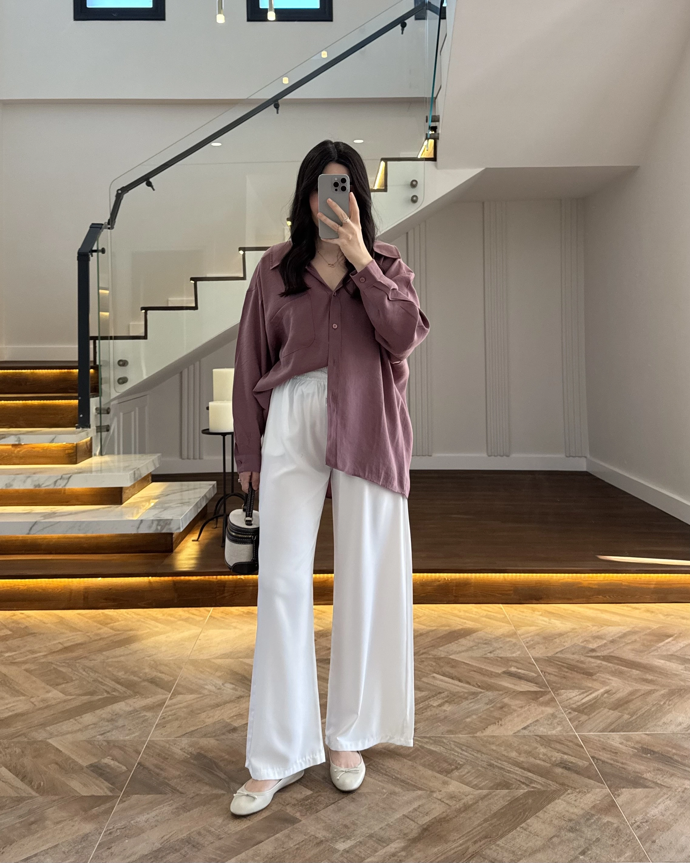 BEYAZ TENSEL PANTOLON -0858