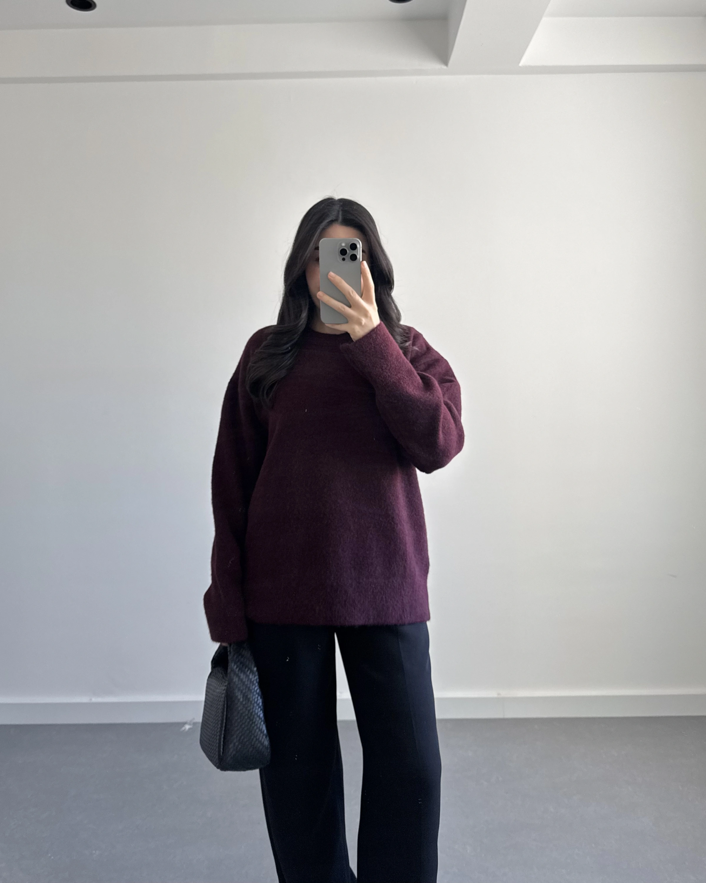 BİSİKLET YAKA KAZAK MÜRDÜM