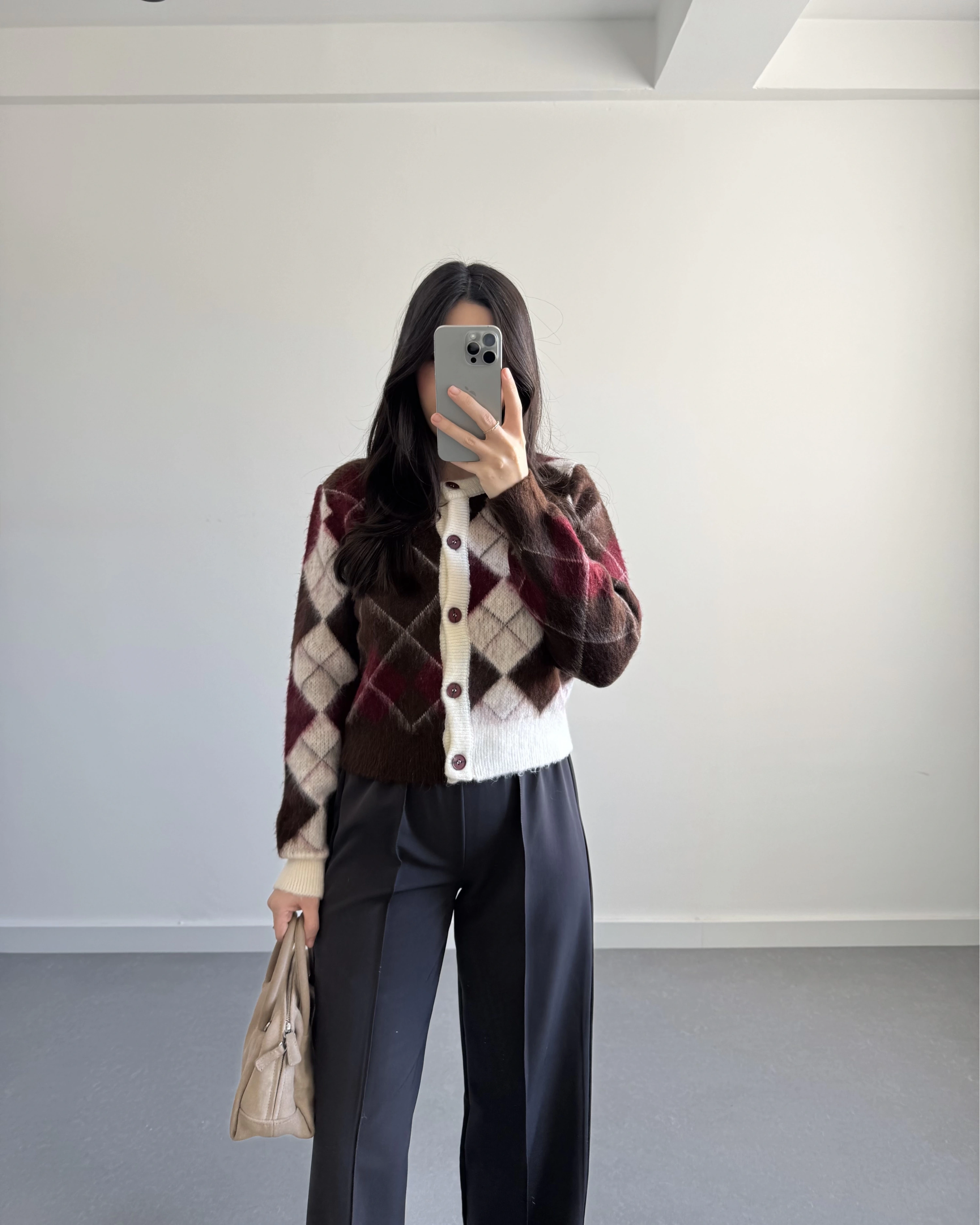 BORDO BAKLAVA DESEN HIRKA