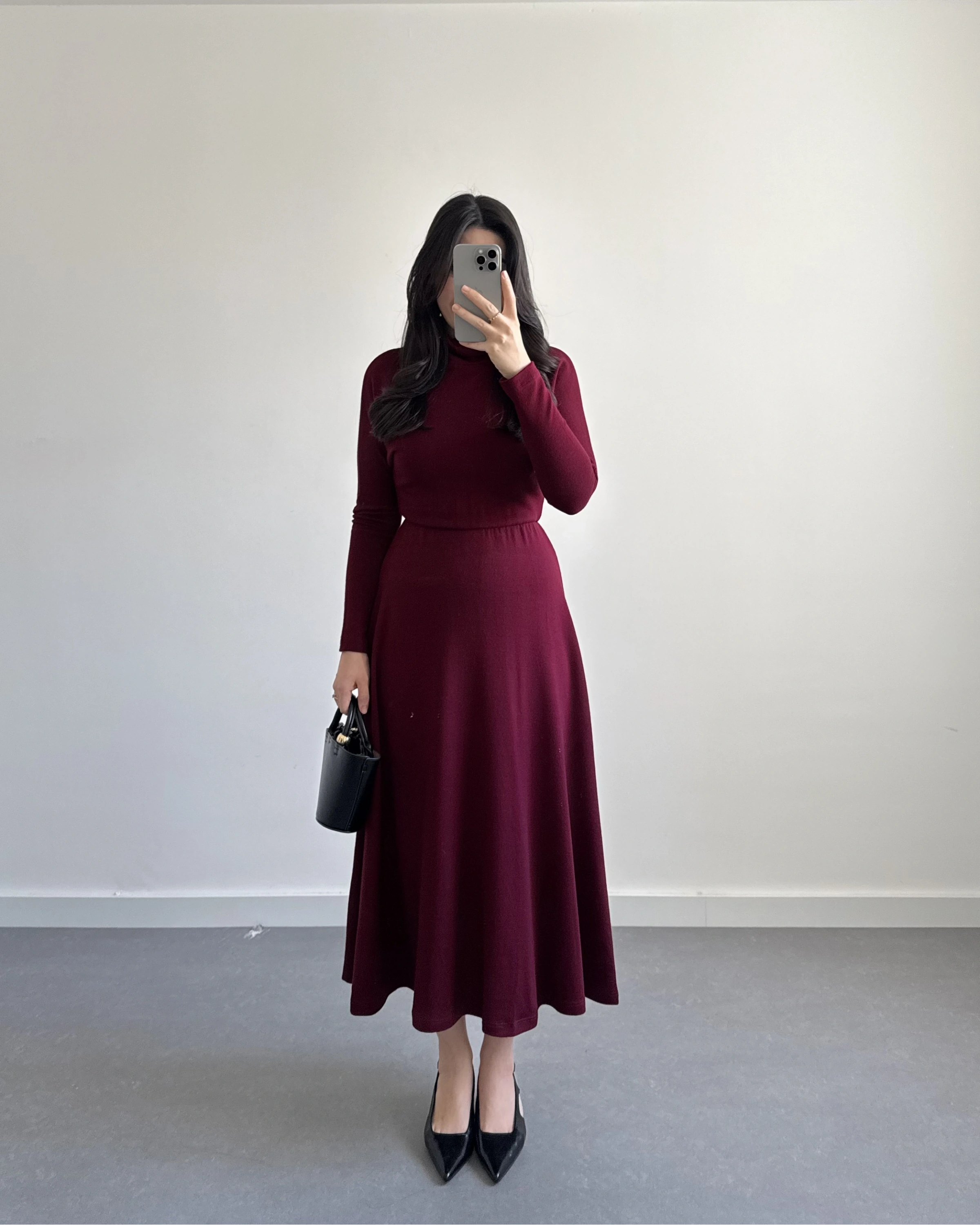 BORDO BASİC TRİKO ELBİSE