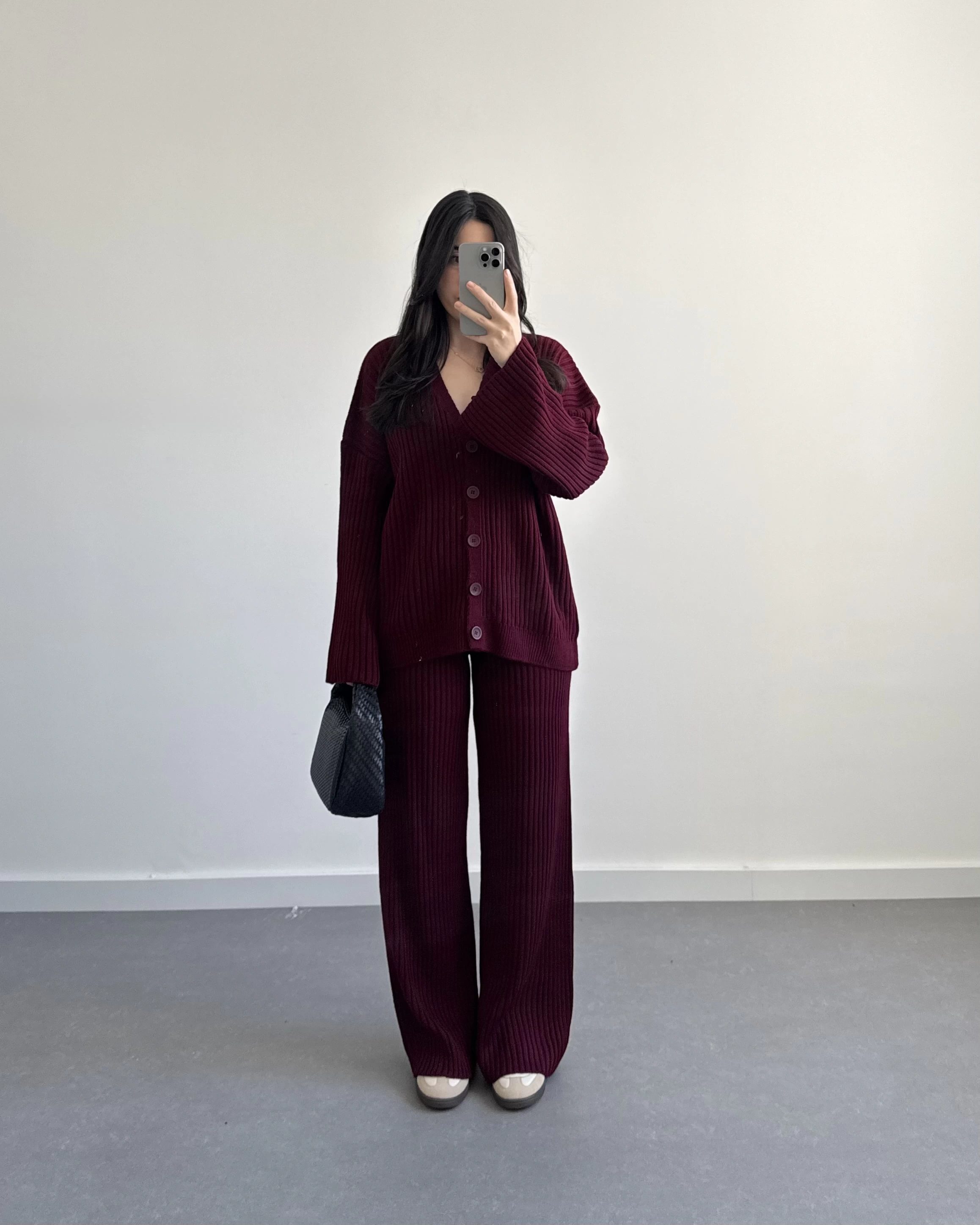 BORDO BASİC FİTİLLİ HIRKA TAKIM