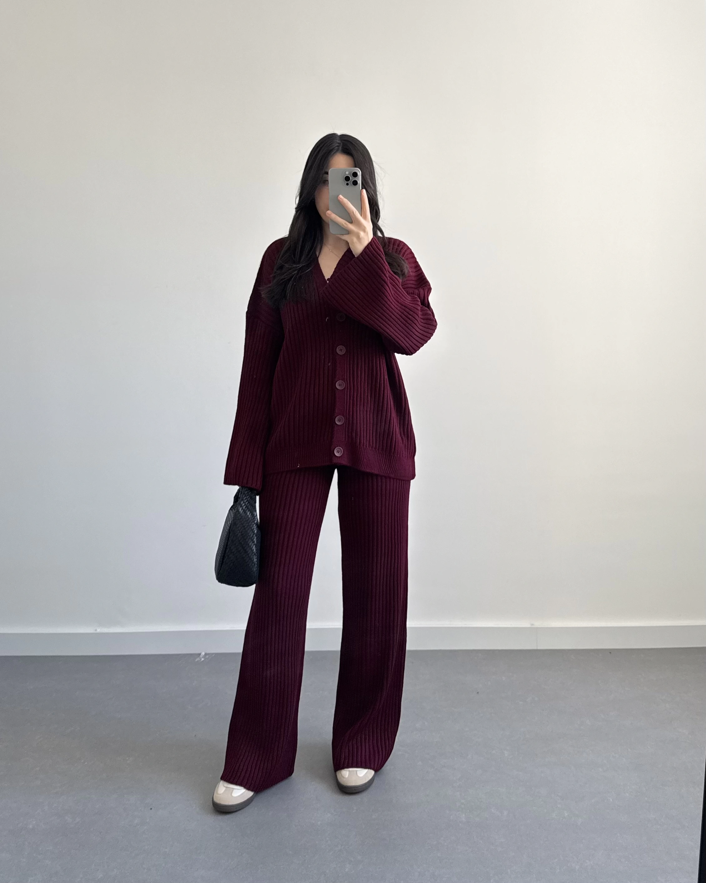 BORDO BASİC FİTİLLİ HIRKA TAKIM