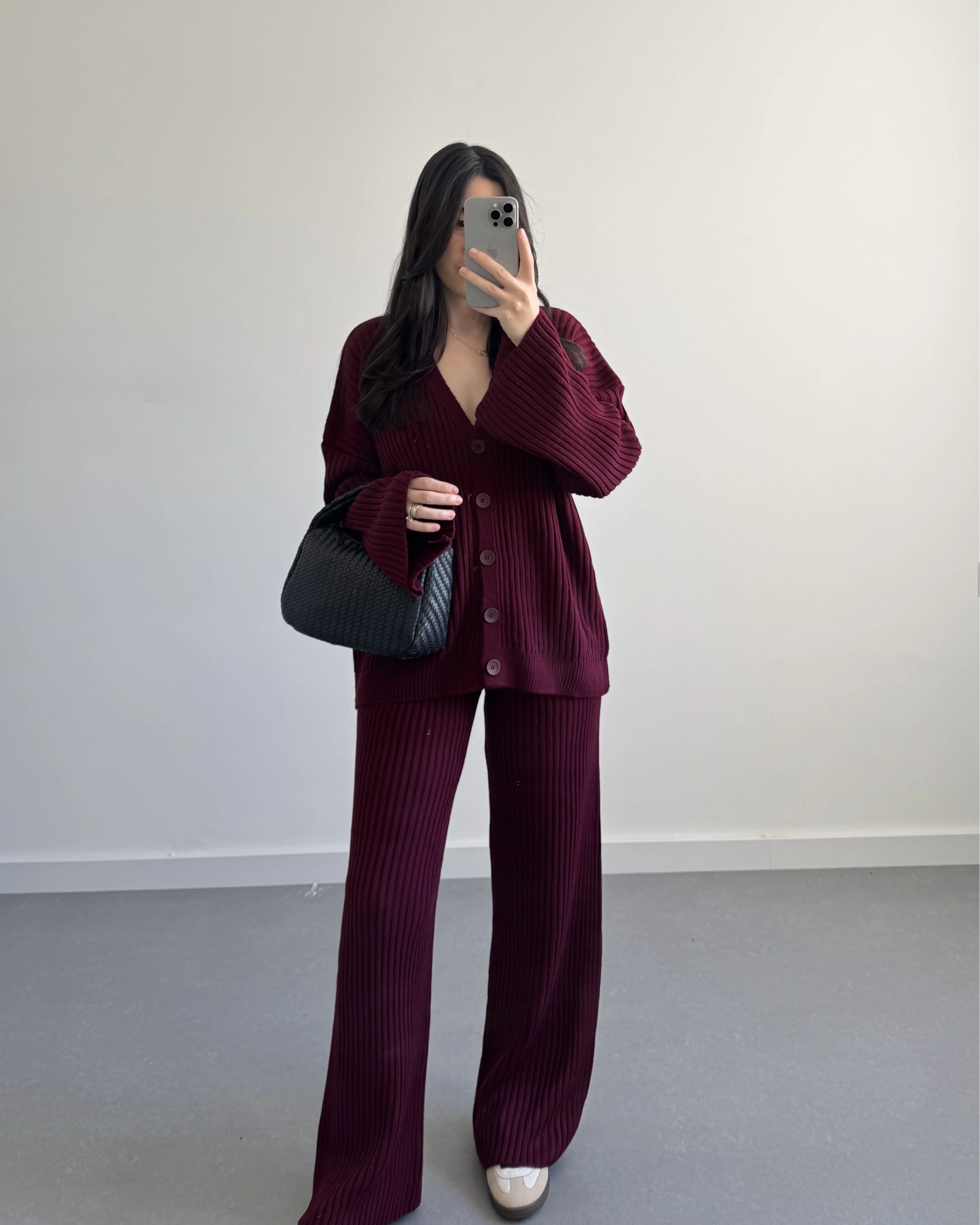 BORDO BASİC FİTİLLİ HIRKA TAKIM