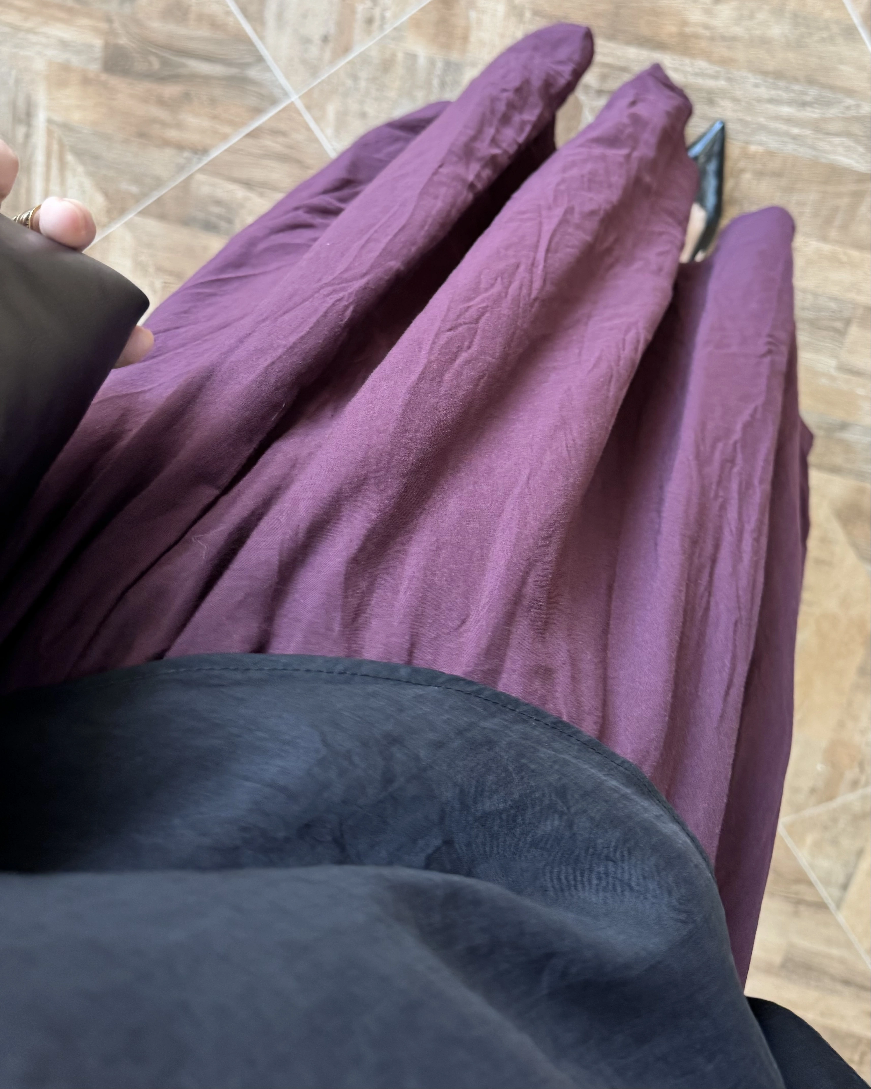 (KARGOLAMA 15 ŞUBAT ) BORDO CRUSH ETEK -253000