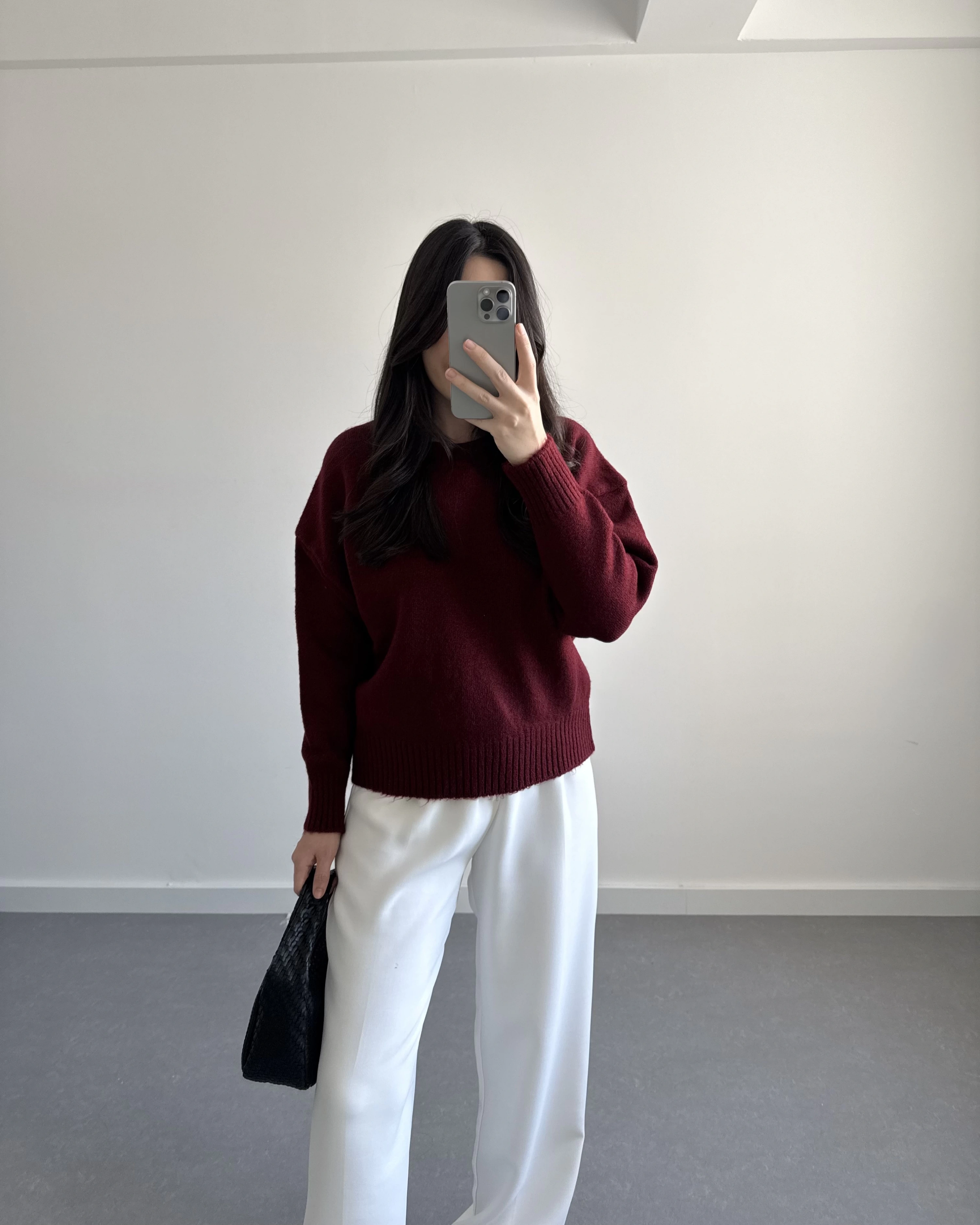 BORDO REKLAN KUMAŞ KAZAK