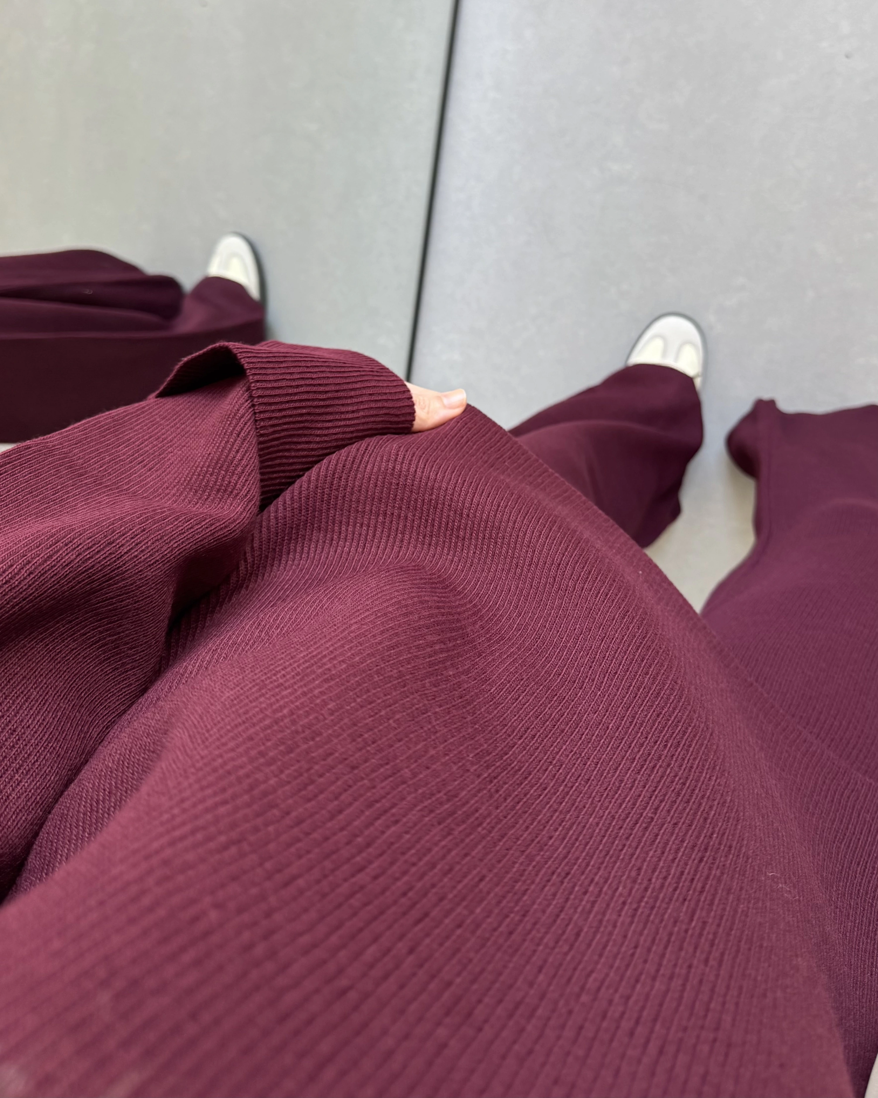 BORDO SELANİK KUMAŞ TRİKO TAKIM