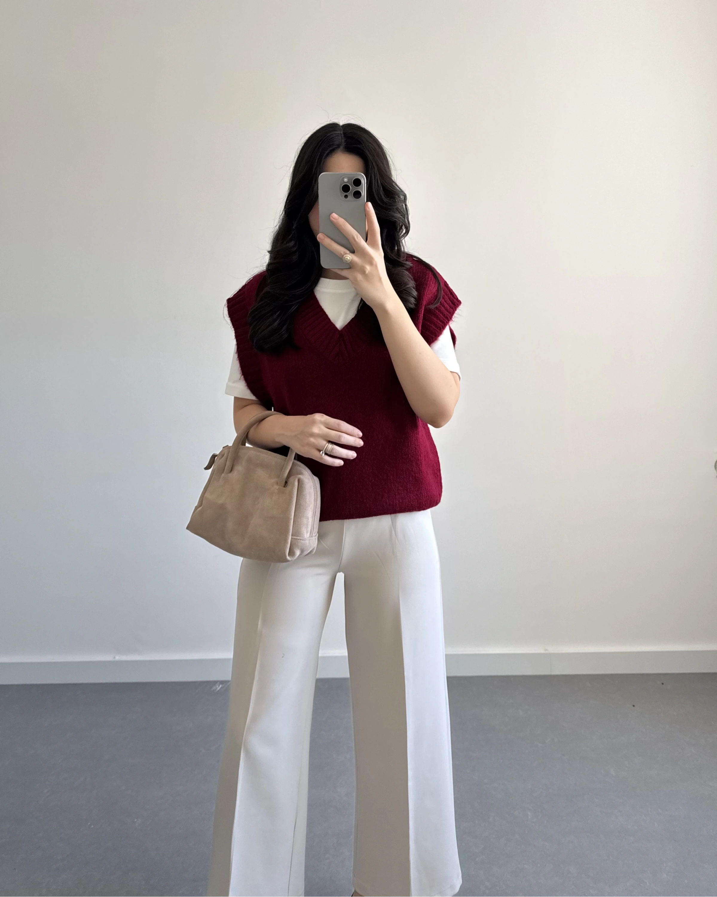 BORDO V YAKA SÜVETER