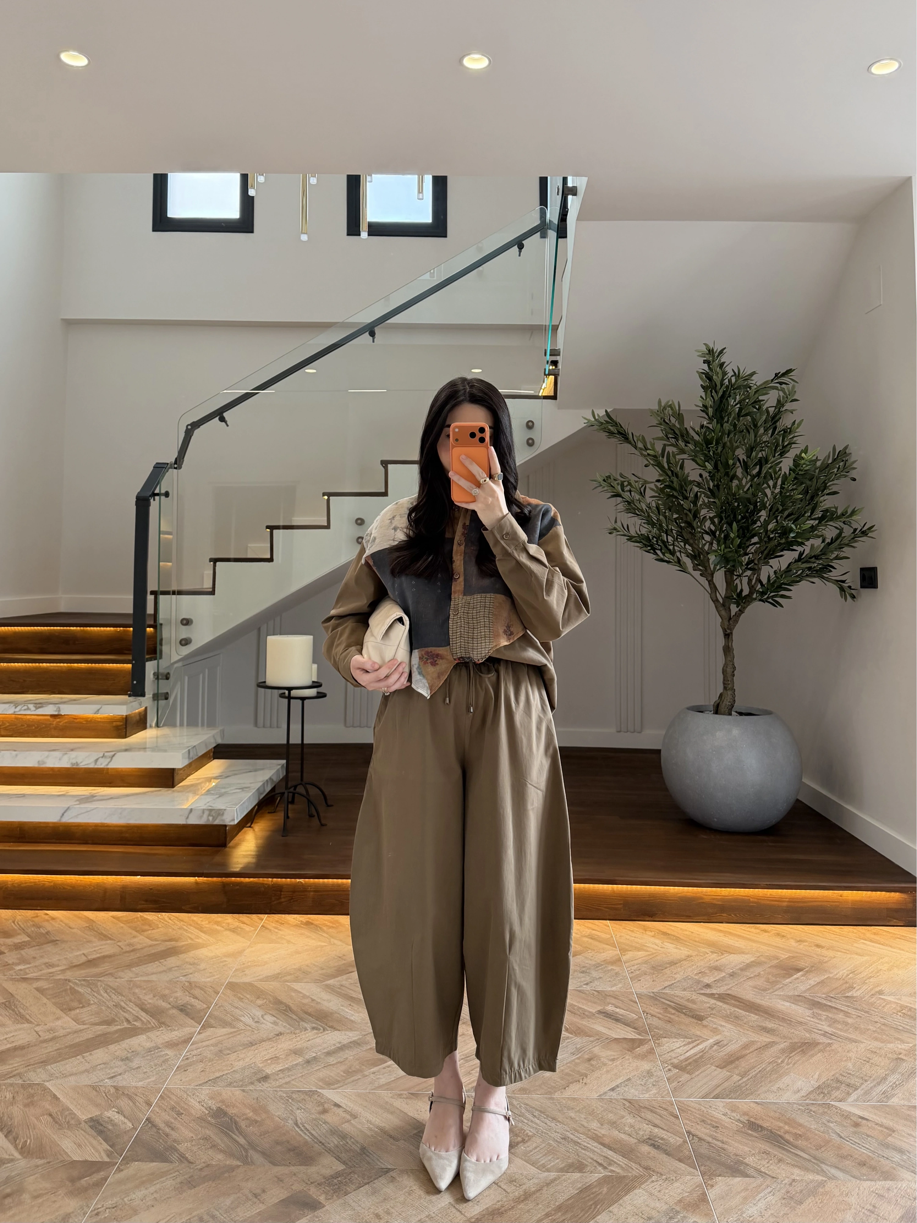 BRONZ DESENLİ RÜZGARLIKLI TAKIM-51477