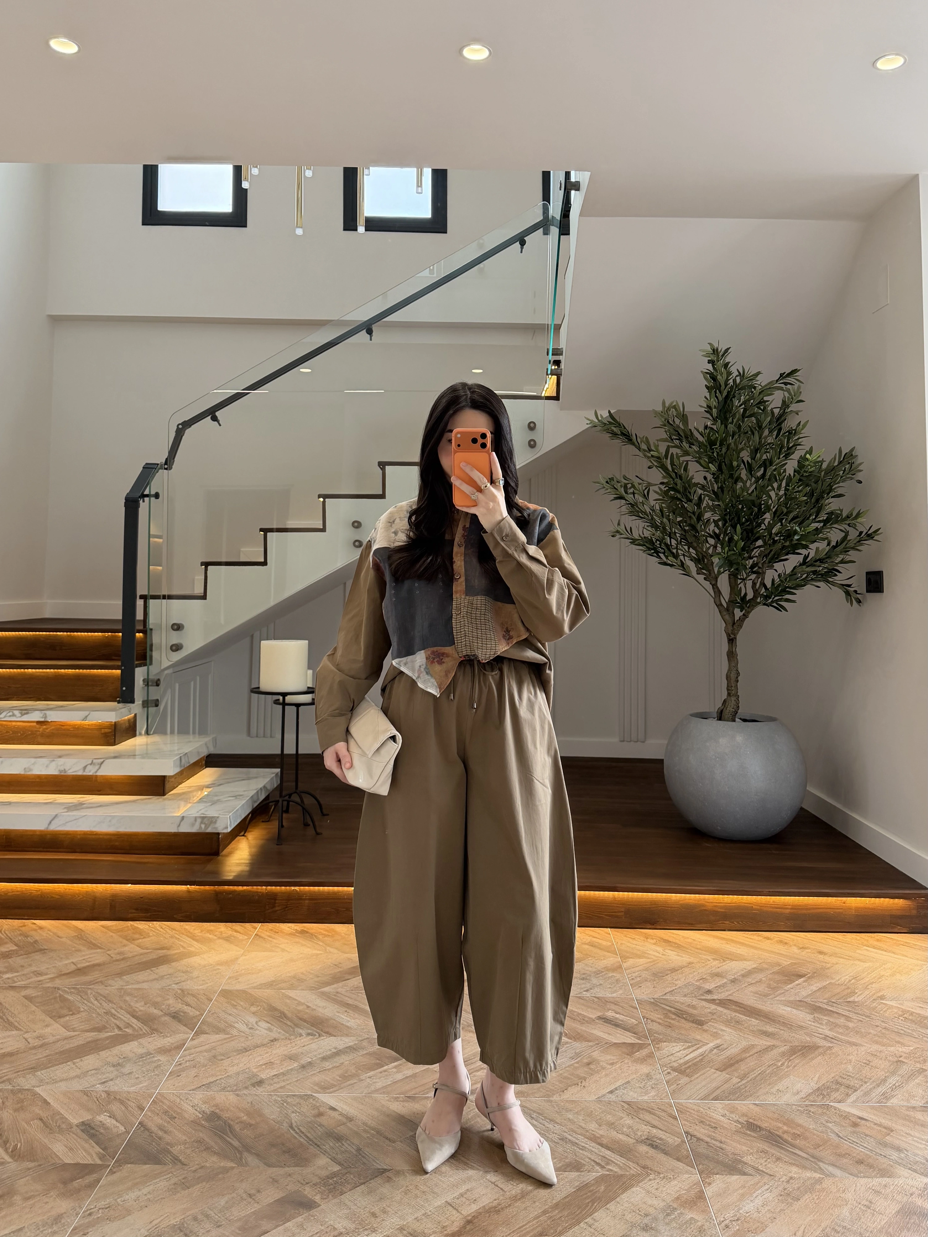 BRONZ DESENLİ RÜZGARLIKLI TAKIM-51477
