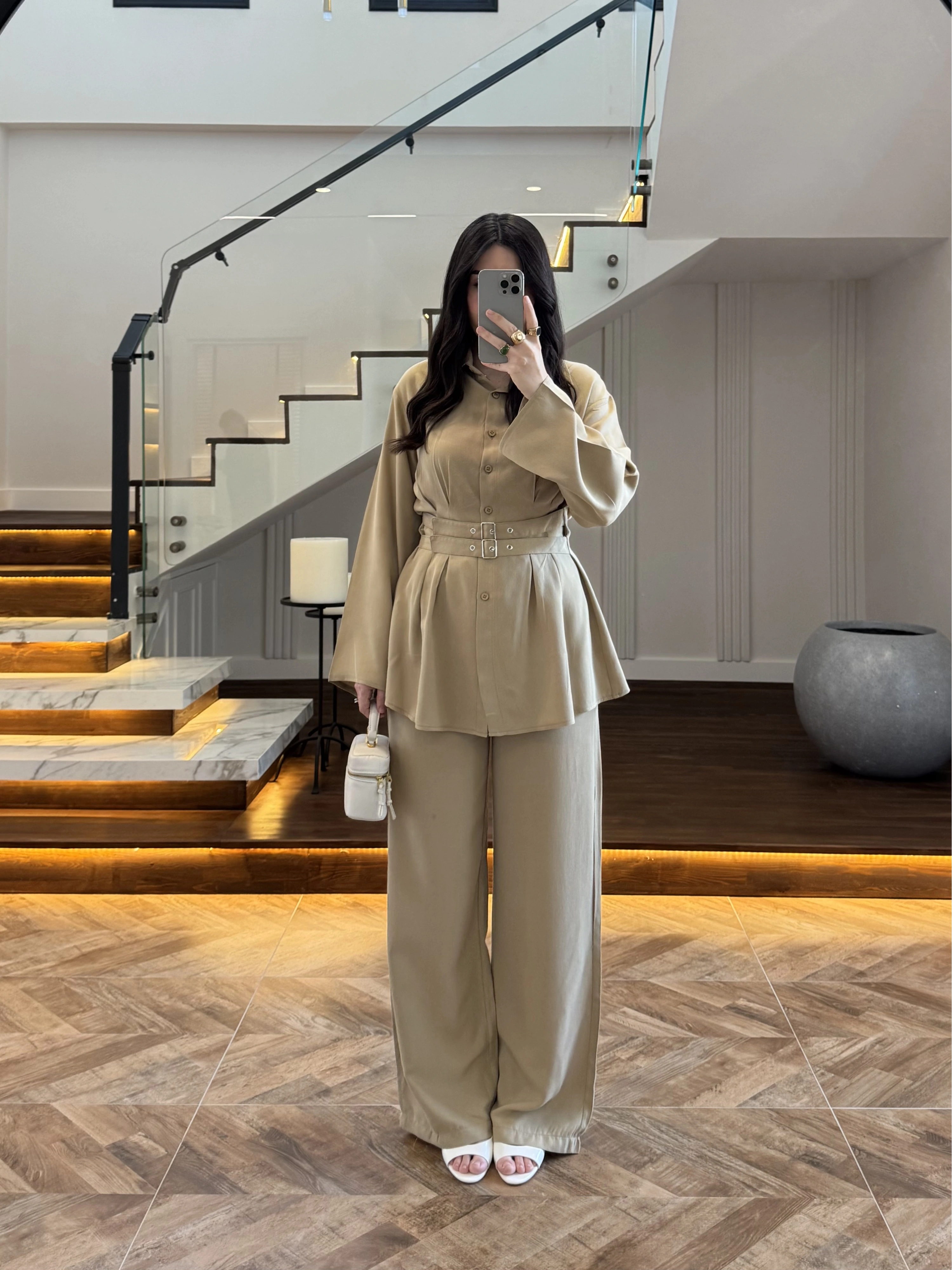 ÇAĞLA KEMERLİ PİLELİ TAKIM -8937