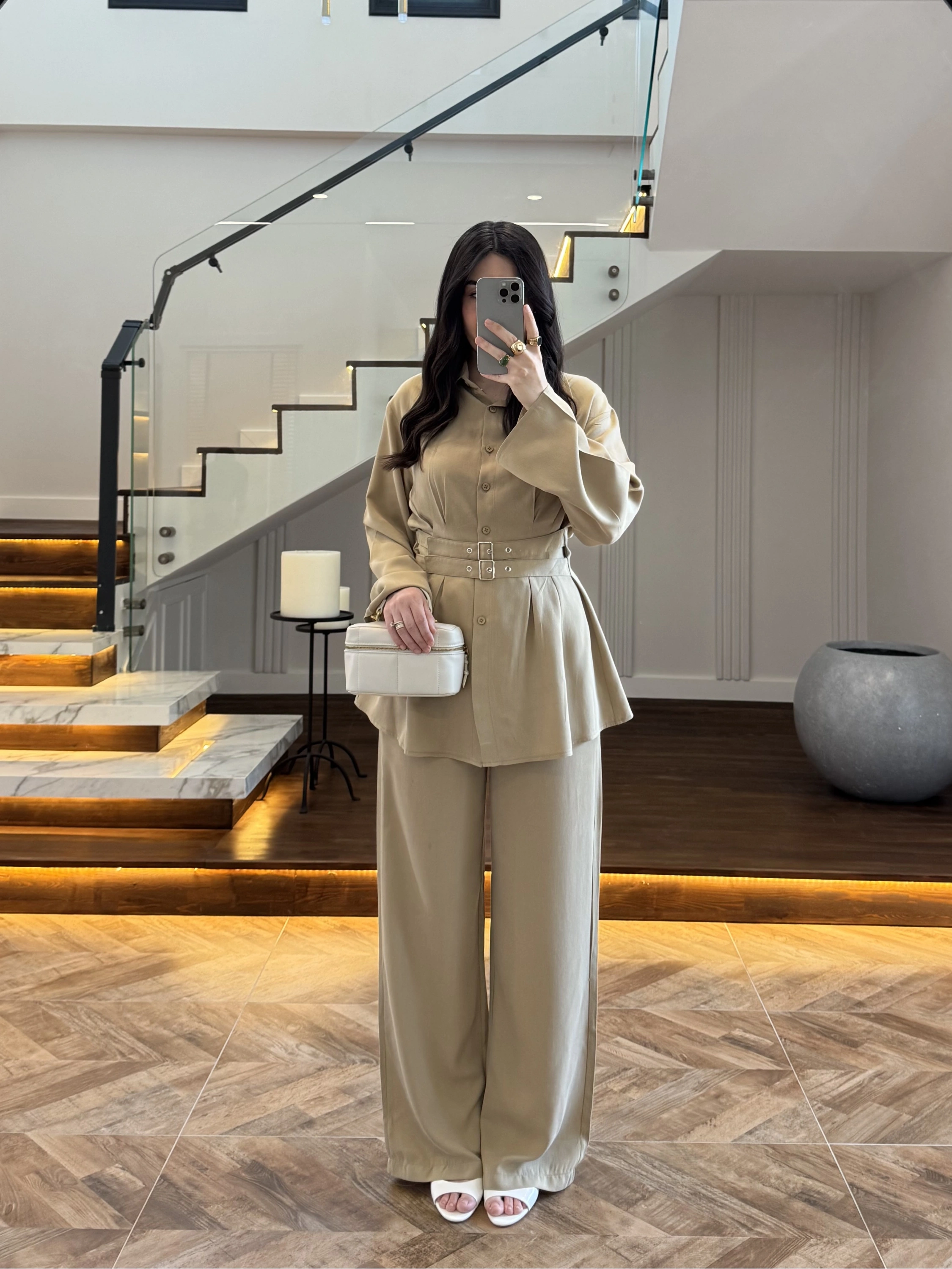 ÇAĞLA KEMERLİ PİLELİ TAKIM -8937
