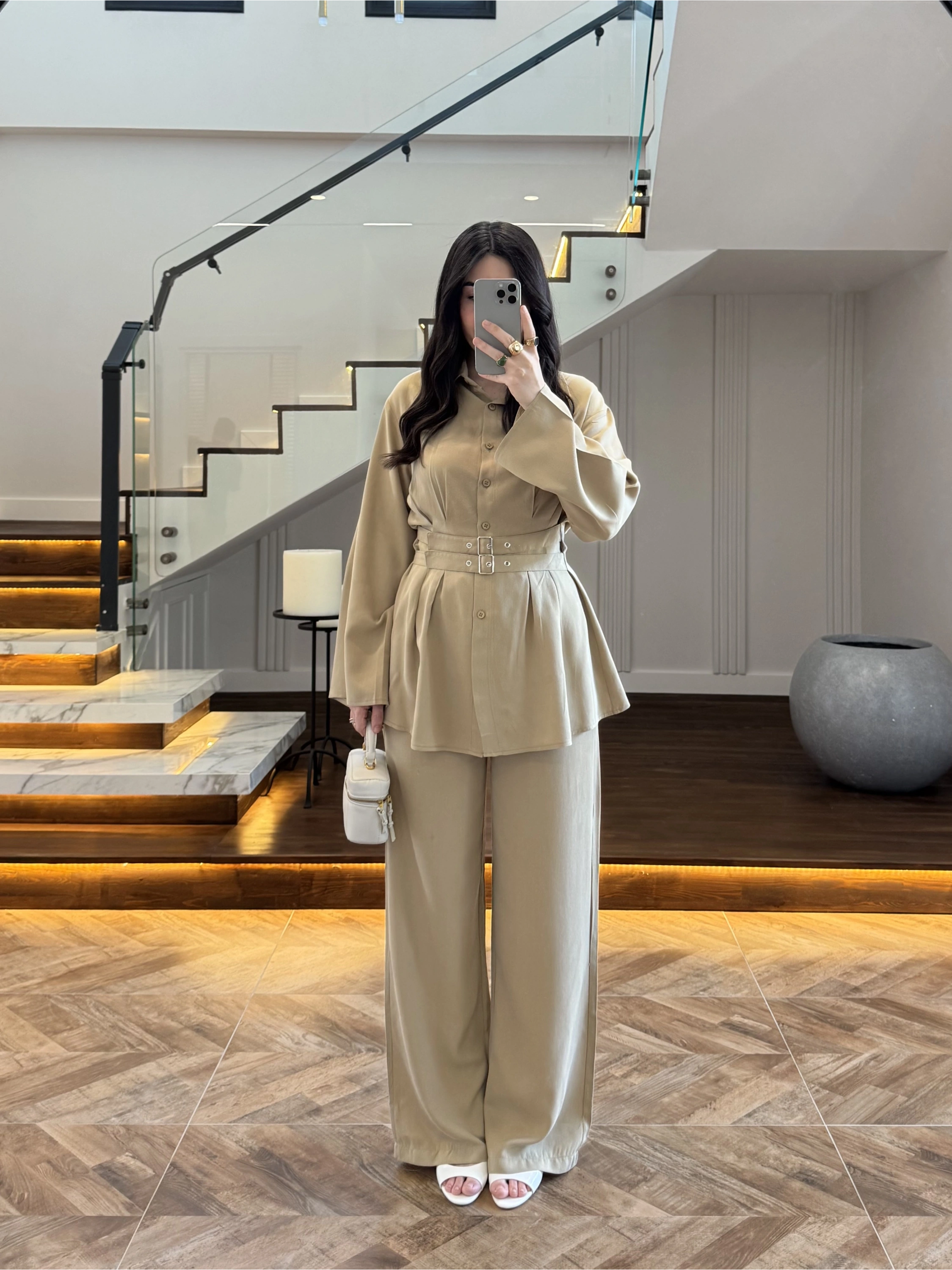 ÇAĞLA KEMERLİ PİLELİ TAKIM -8937