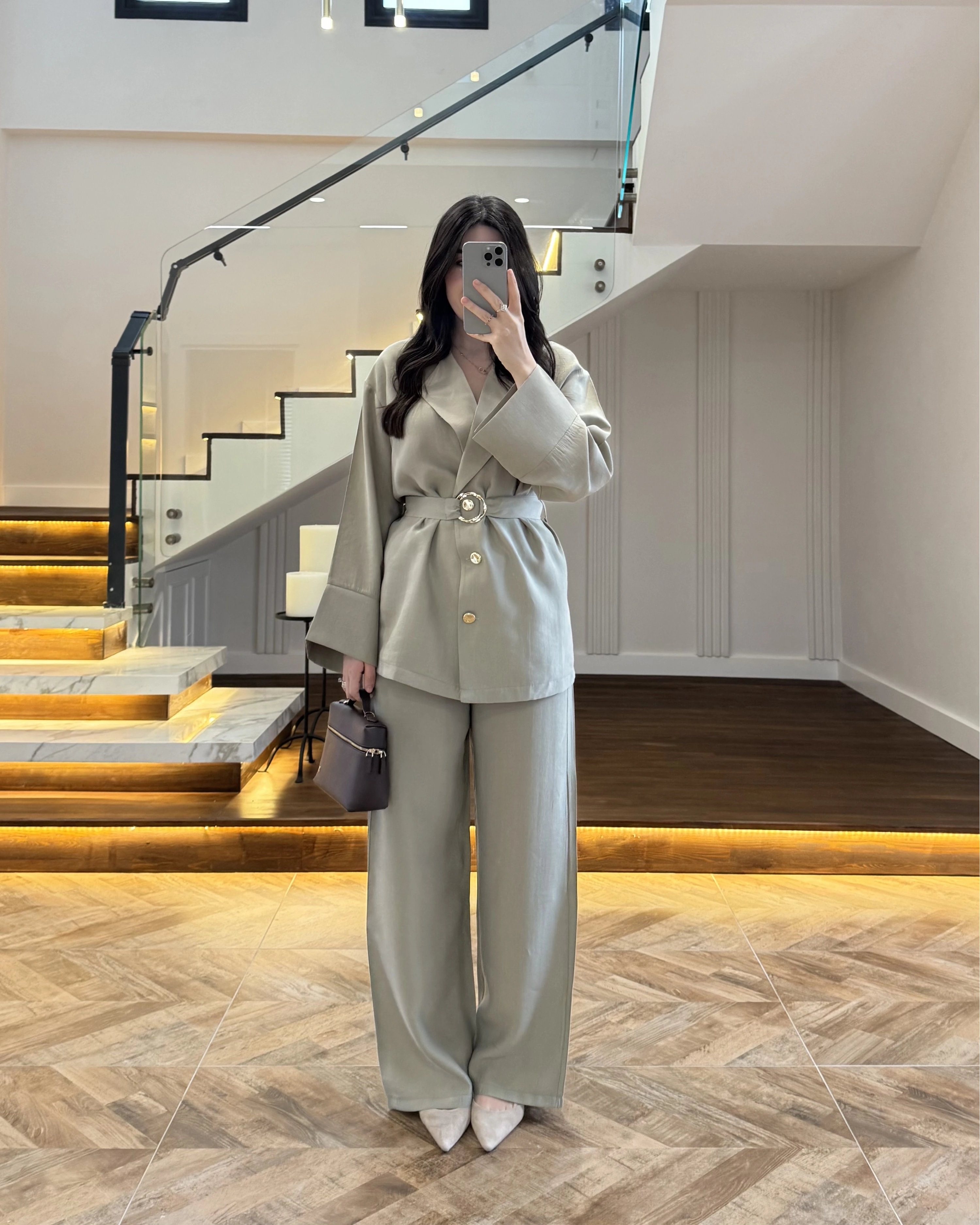 ÇAĞLA TOKA DETAYLI TUNİK TAKIM -8927