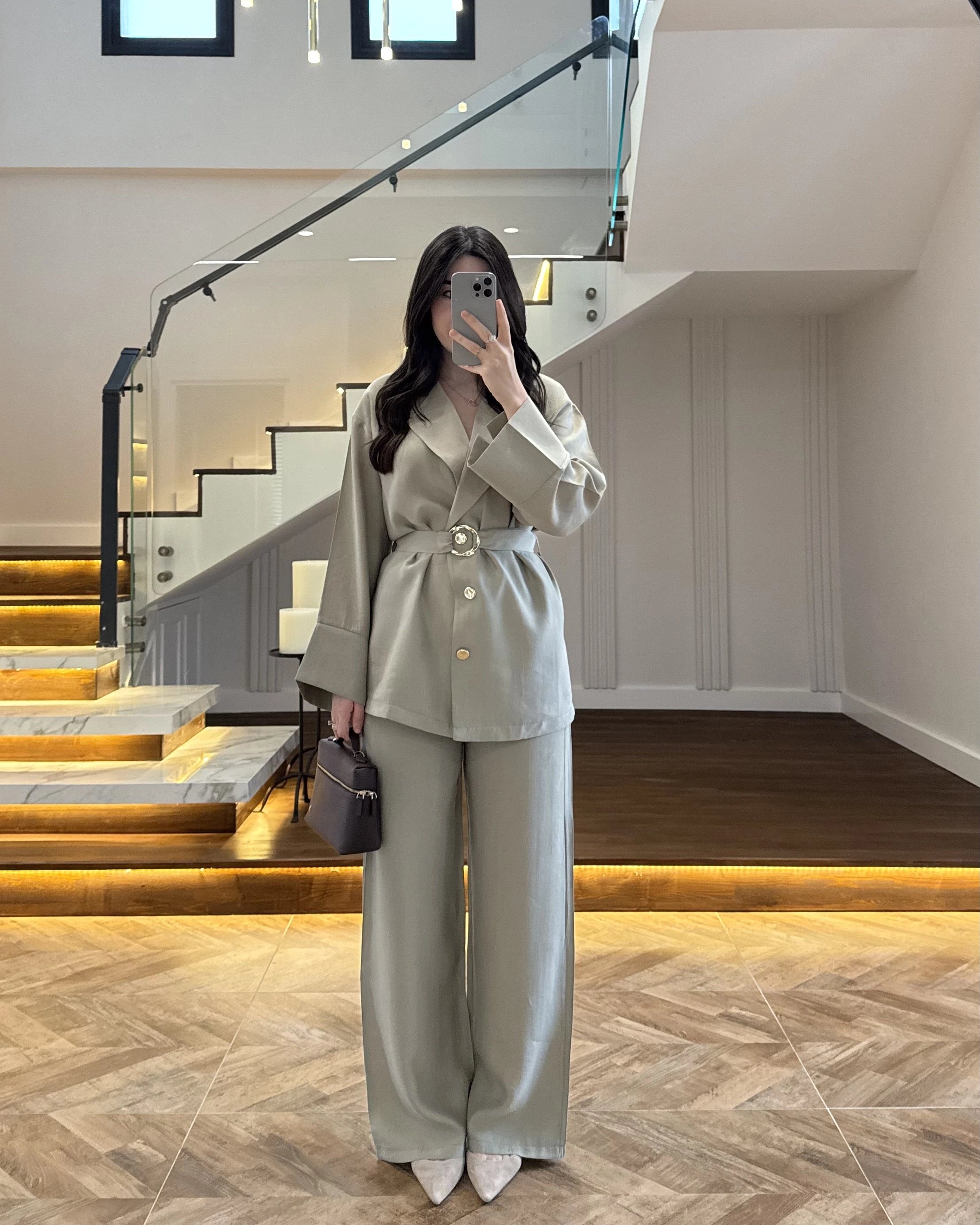 ÇAĞLA TOKA DETAYLI TUNİK TAKIM -8927