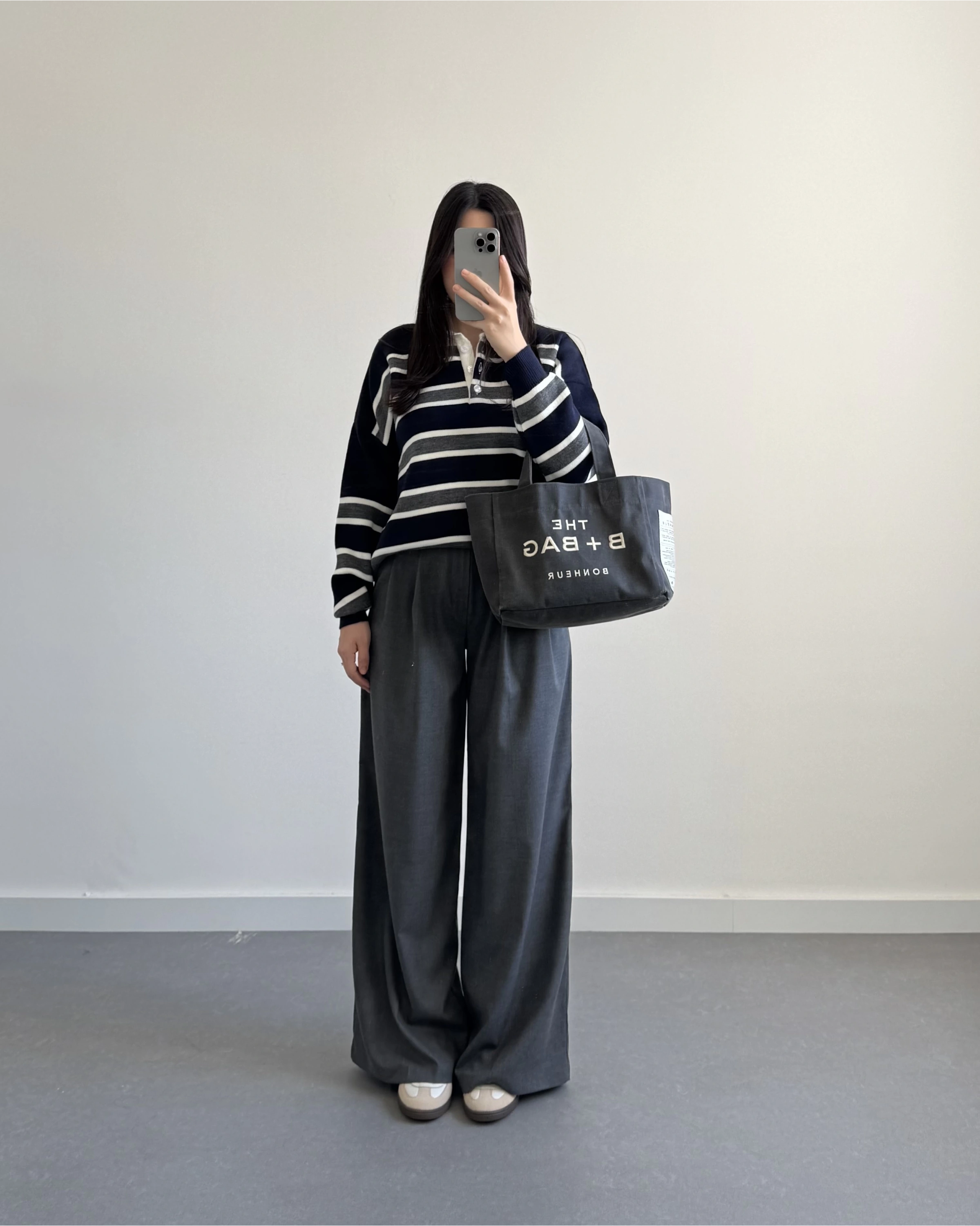 GRİ PALAZZO PANTOLON