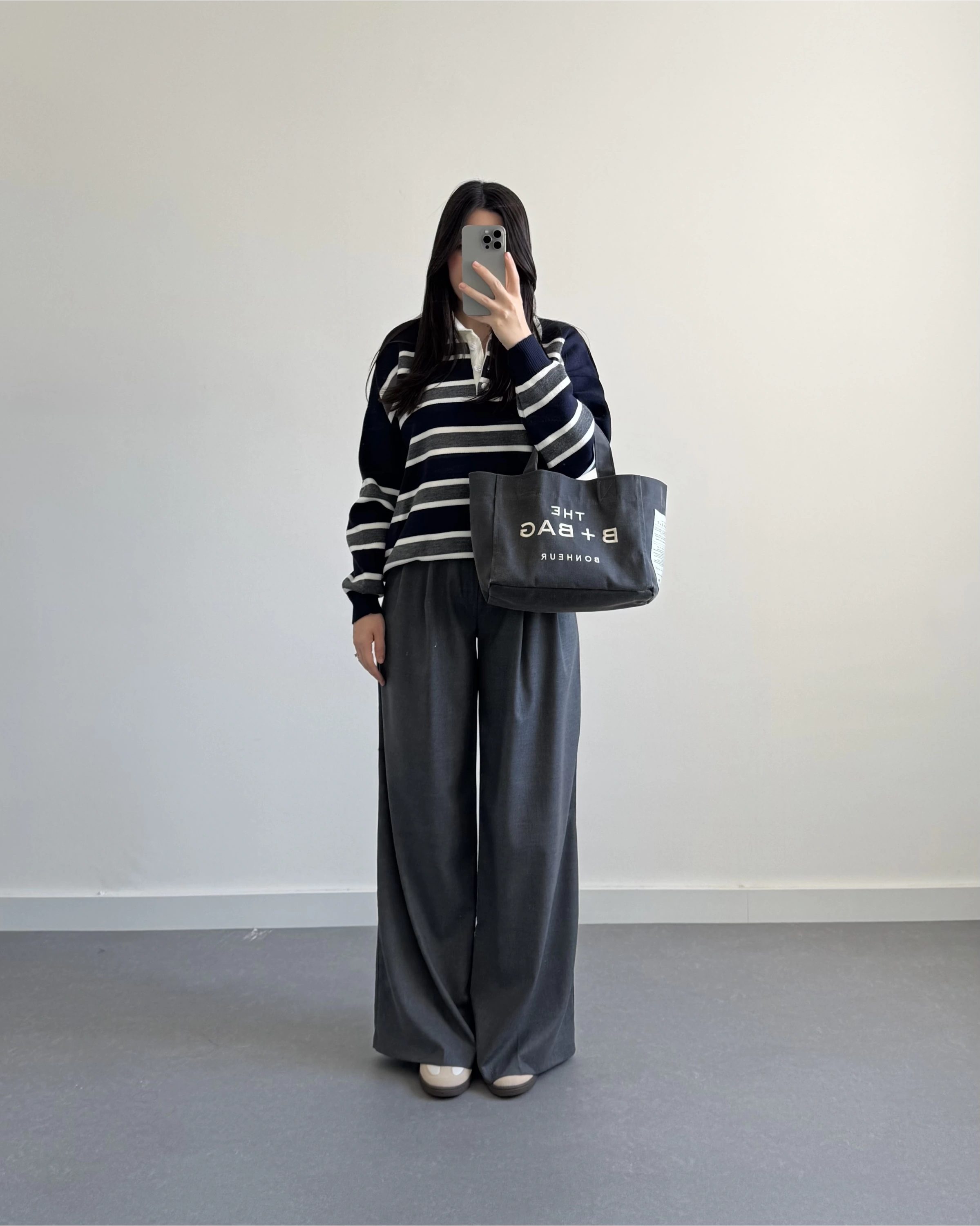 GRİ PALAZZO PANTOLON