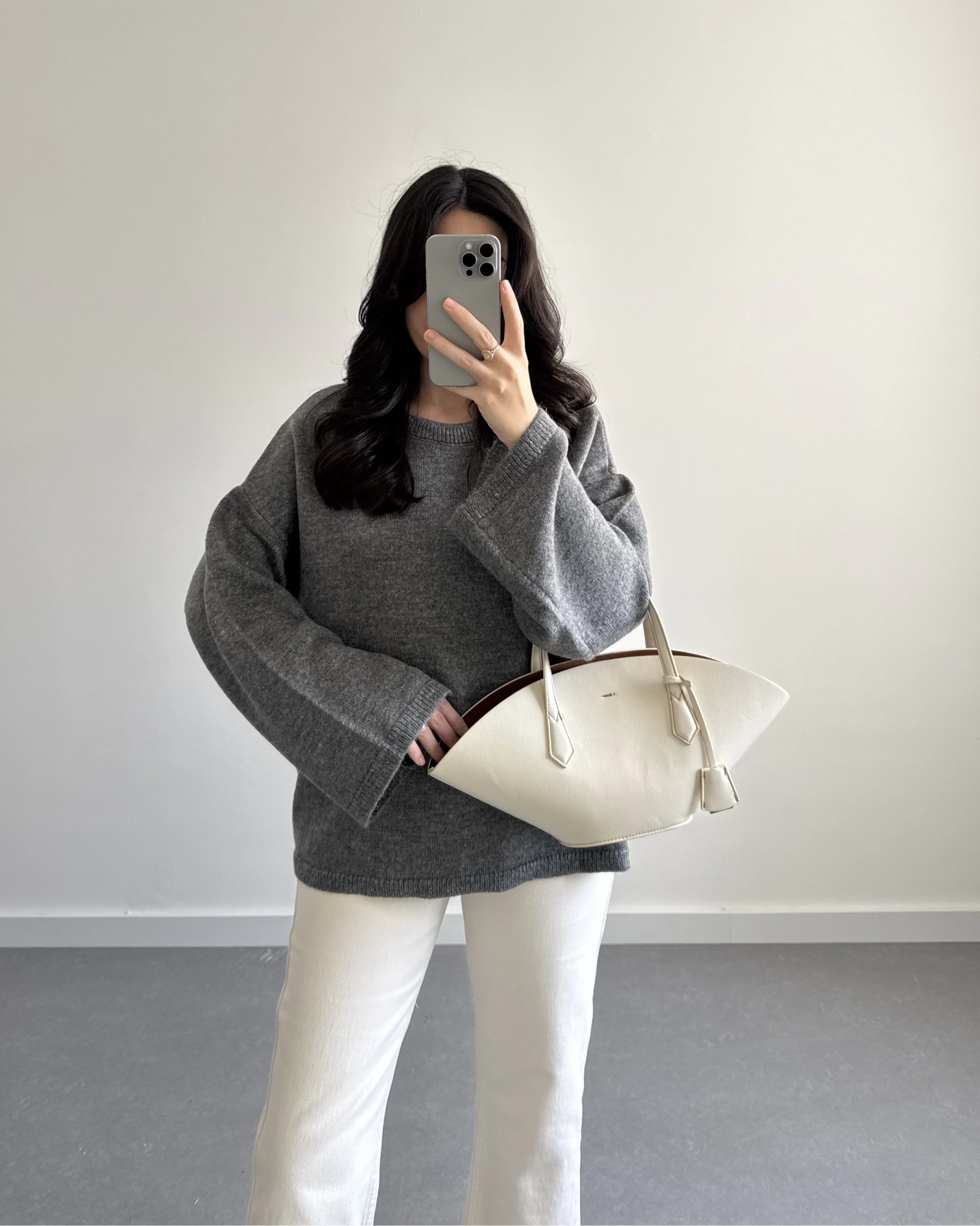 GRİ PİNTEREST KAZAK