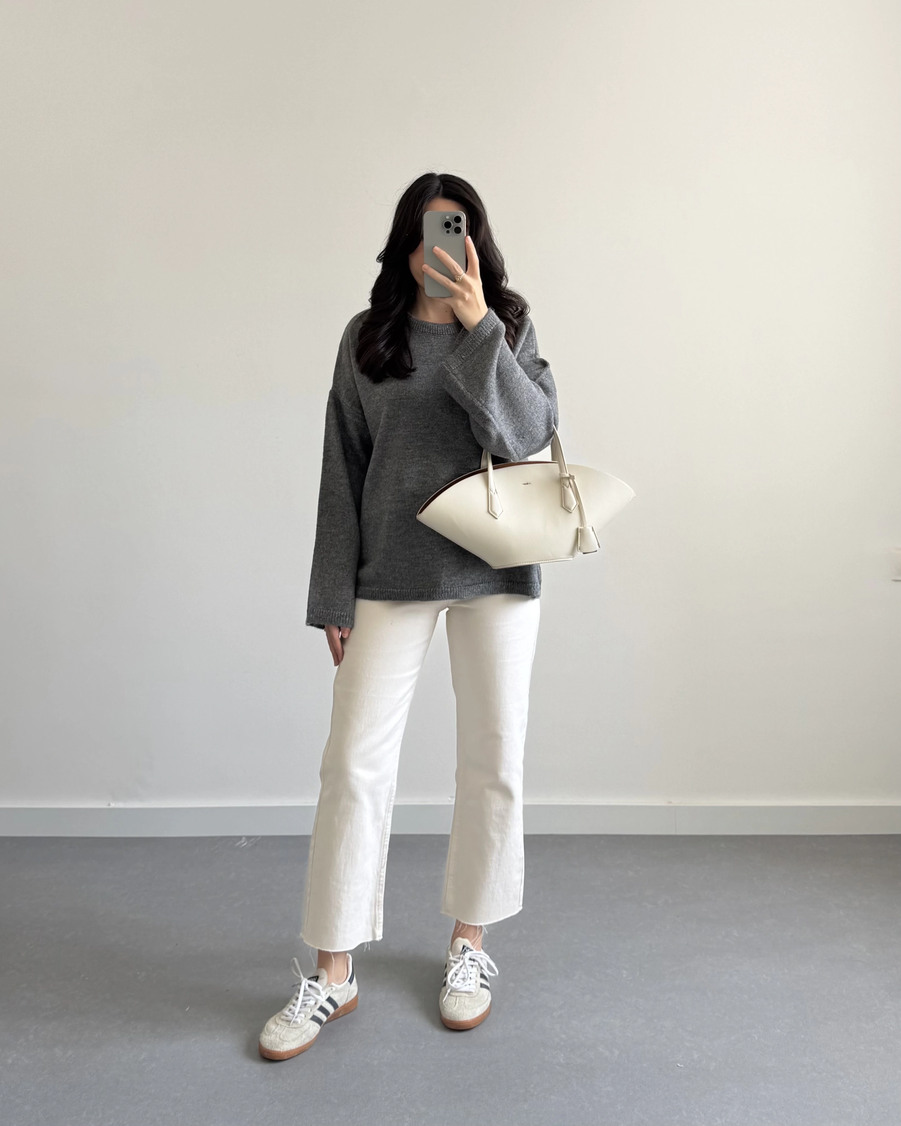 GRİ PİNTEREST KAZAK