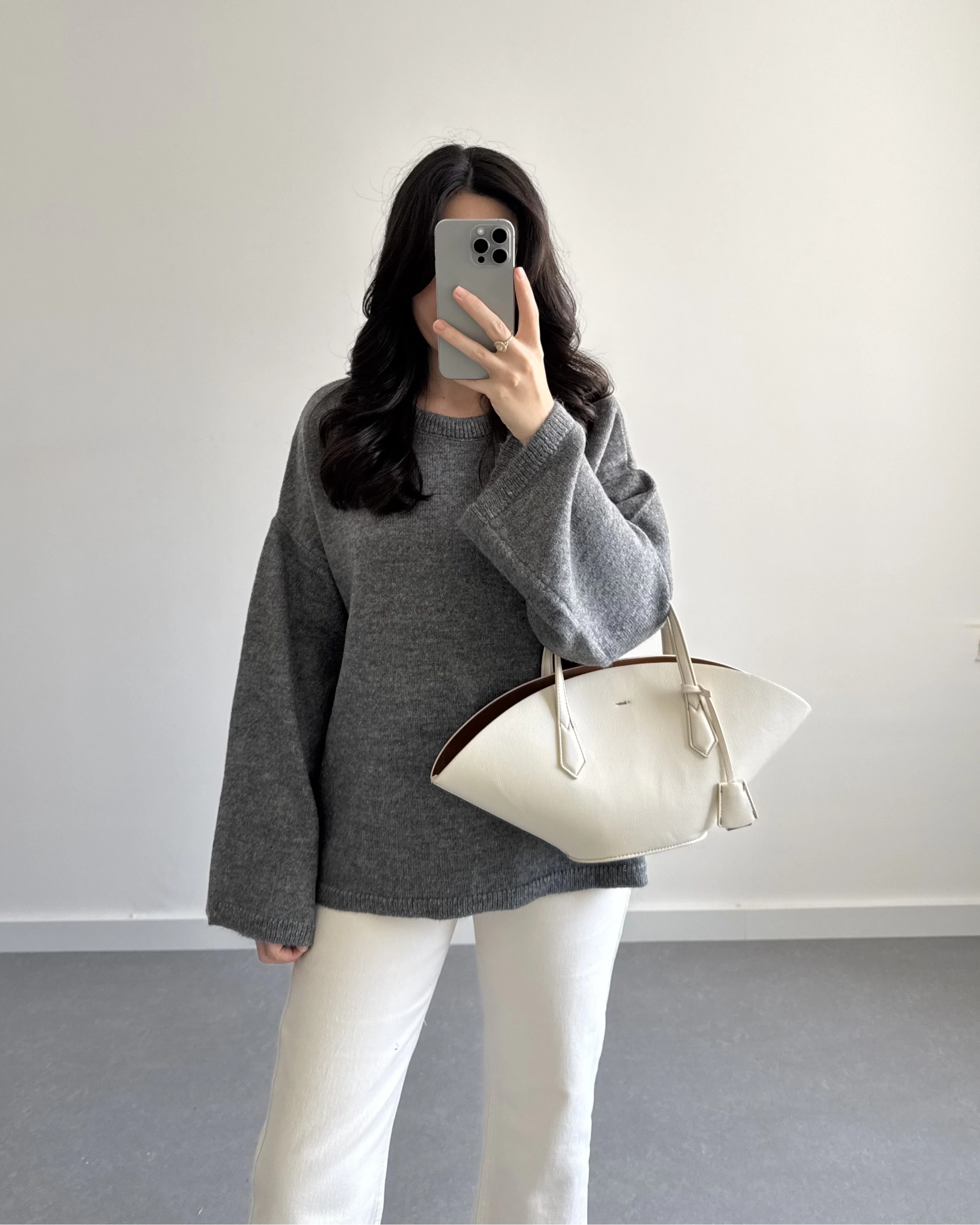 GRİ PİNTEREST KAZAK