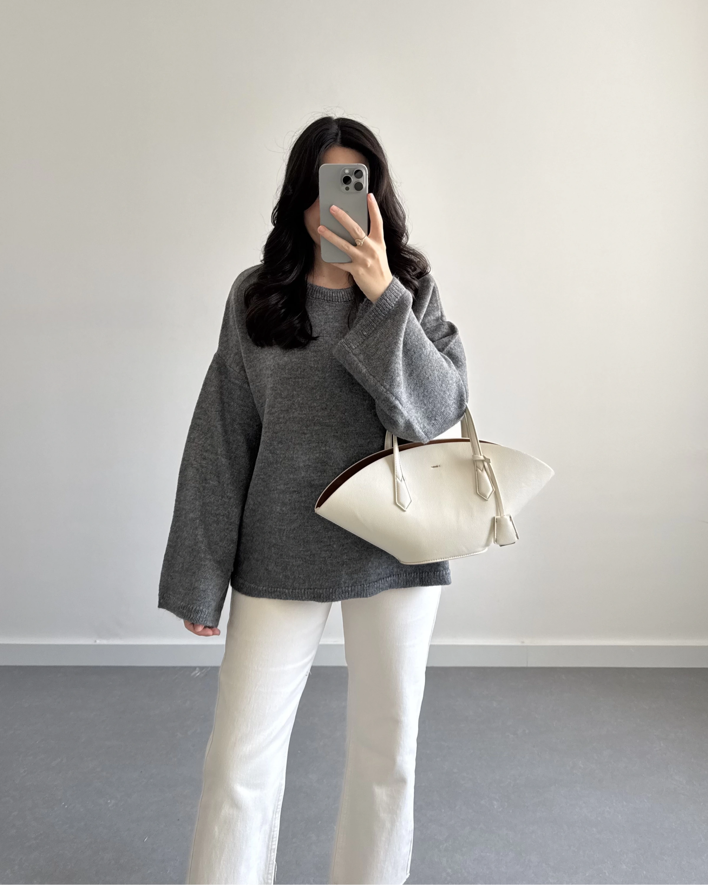 GRİ PİNTEREST KAZAK