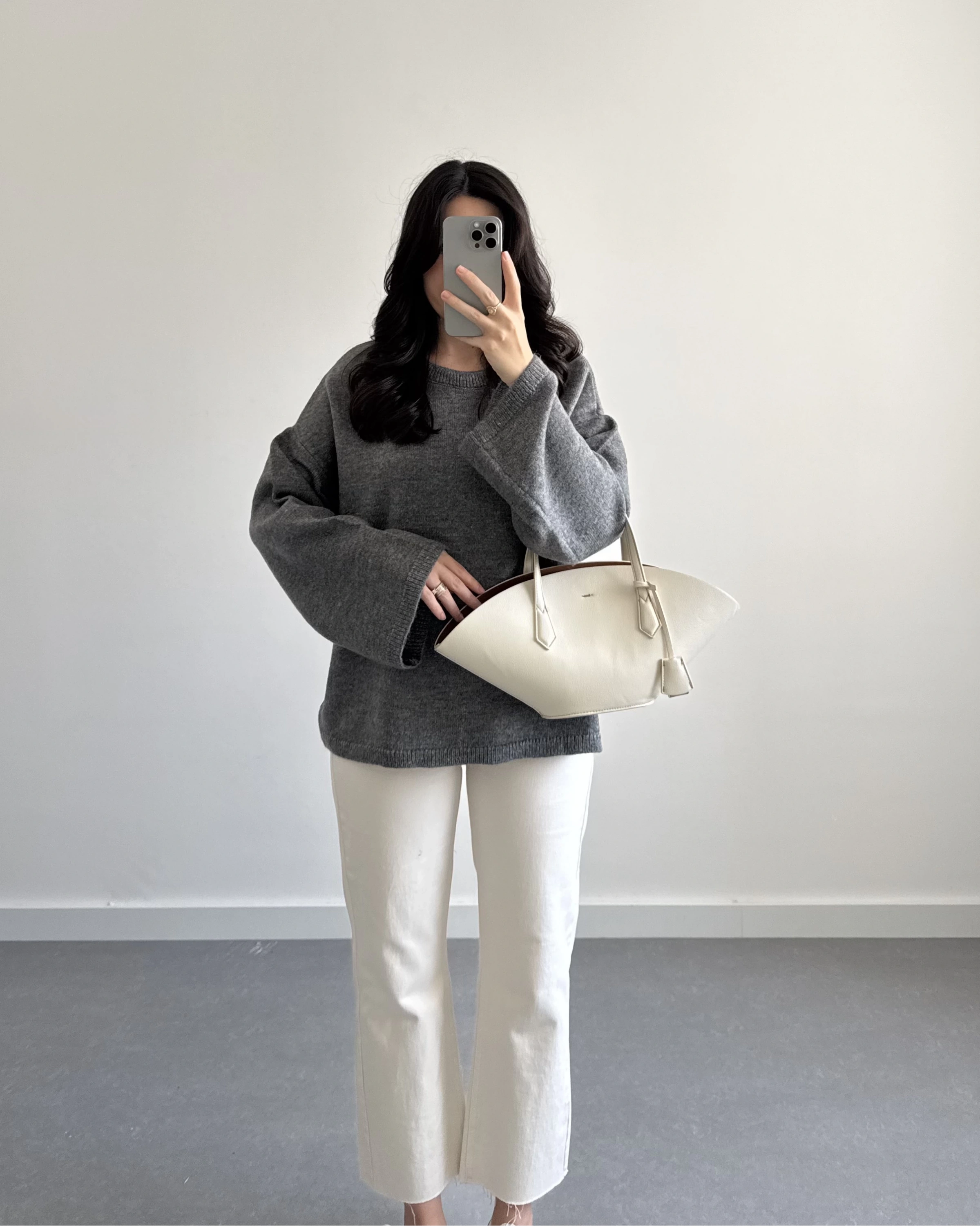 GRİ PİNTEREST KAZAK